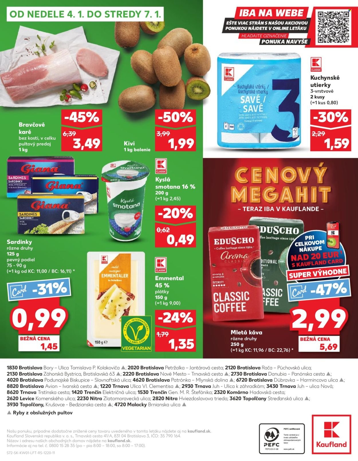 KAUFLAND leták - Od piatka 2.1.2026 (2026-01-02 - 2026-01-07) | 72