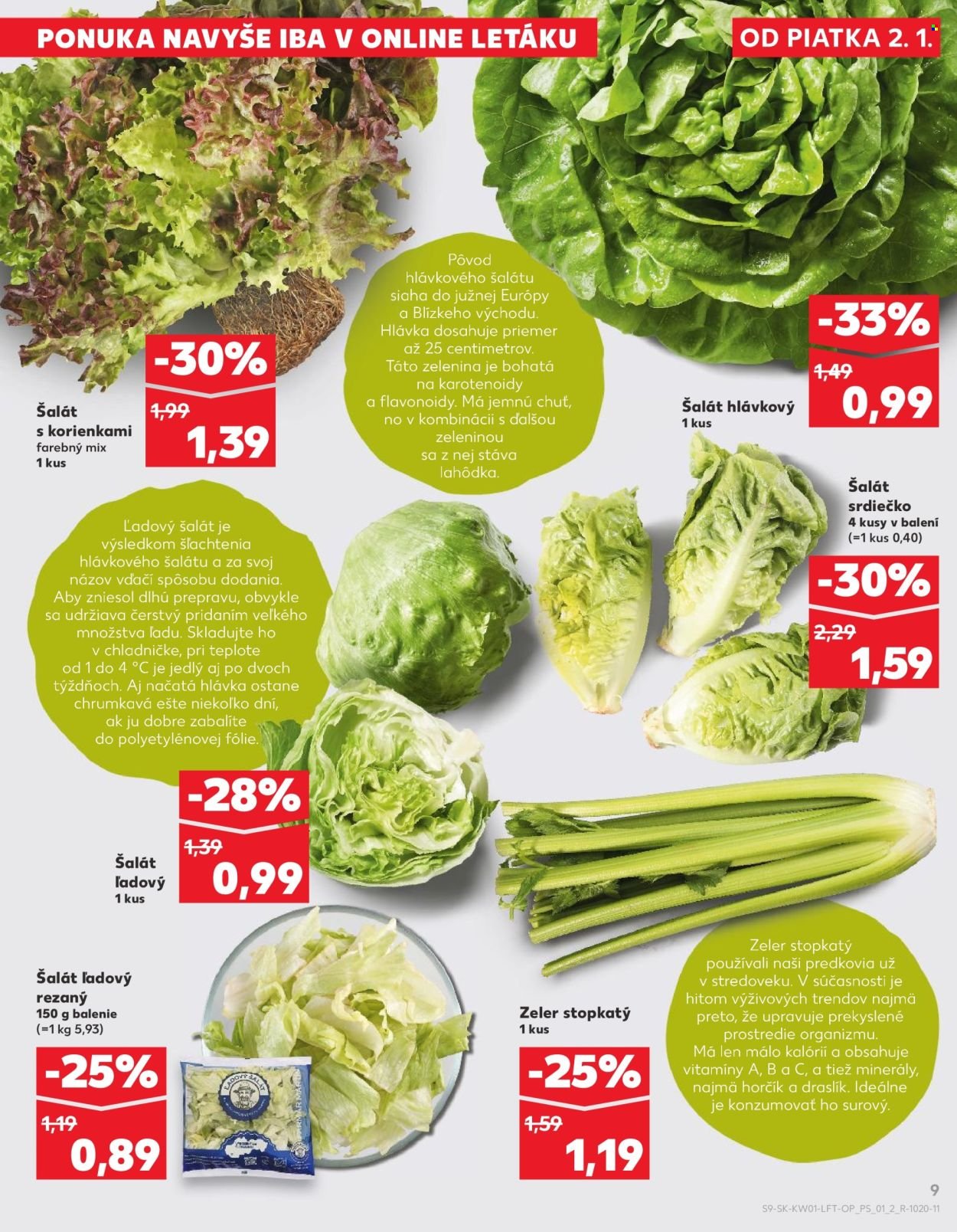 KAUFLAND leták - Od piatka 2.1.2026 (2026-01-02 - 2026-01-07) | 9