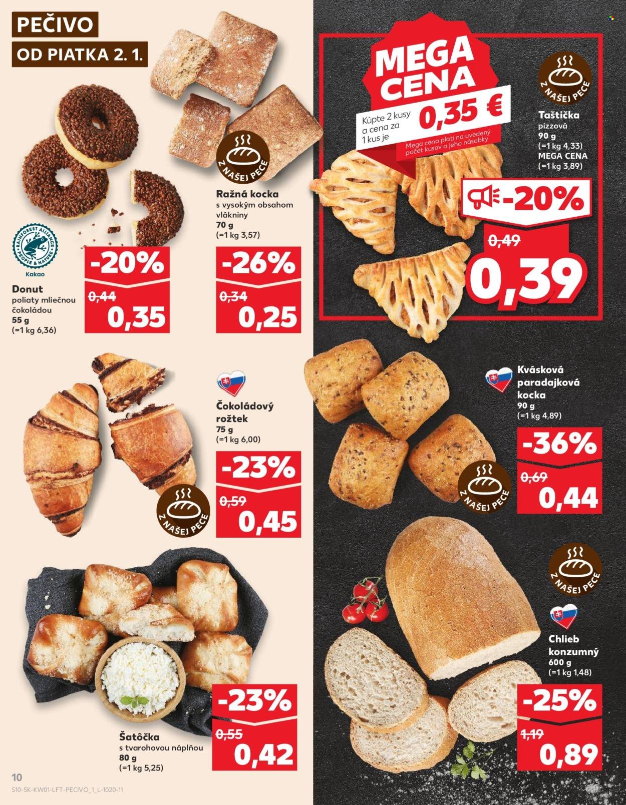 KAUFLAND leták - Od piatka 2.1.2026 (2026-01-02 - 2026-01-07) | 10