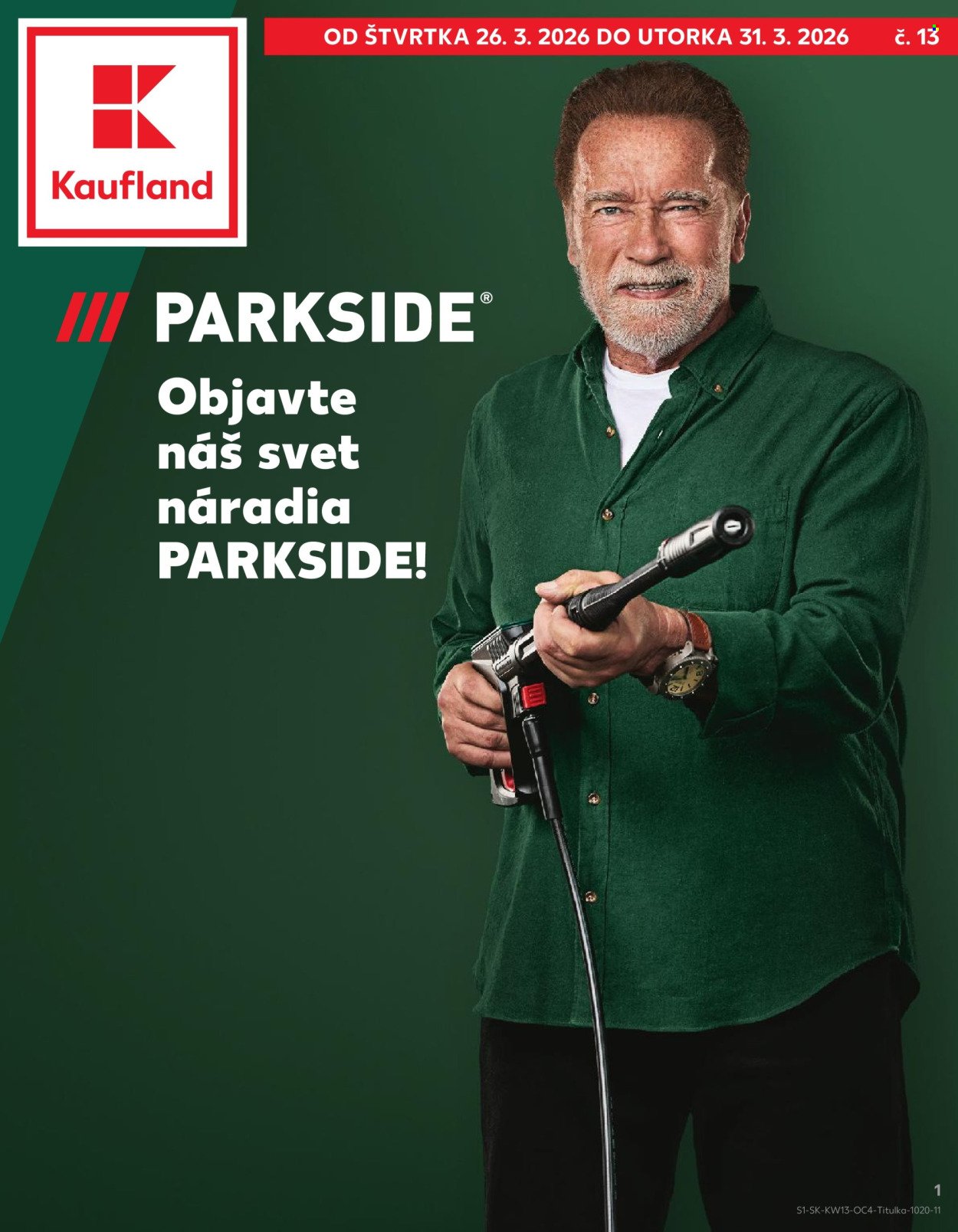 KAUFLAND leták - Objavte náš svet náradia PARKSIDE! (2026-03-26 - 2026-03-31) | 1