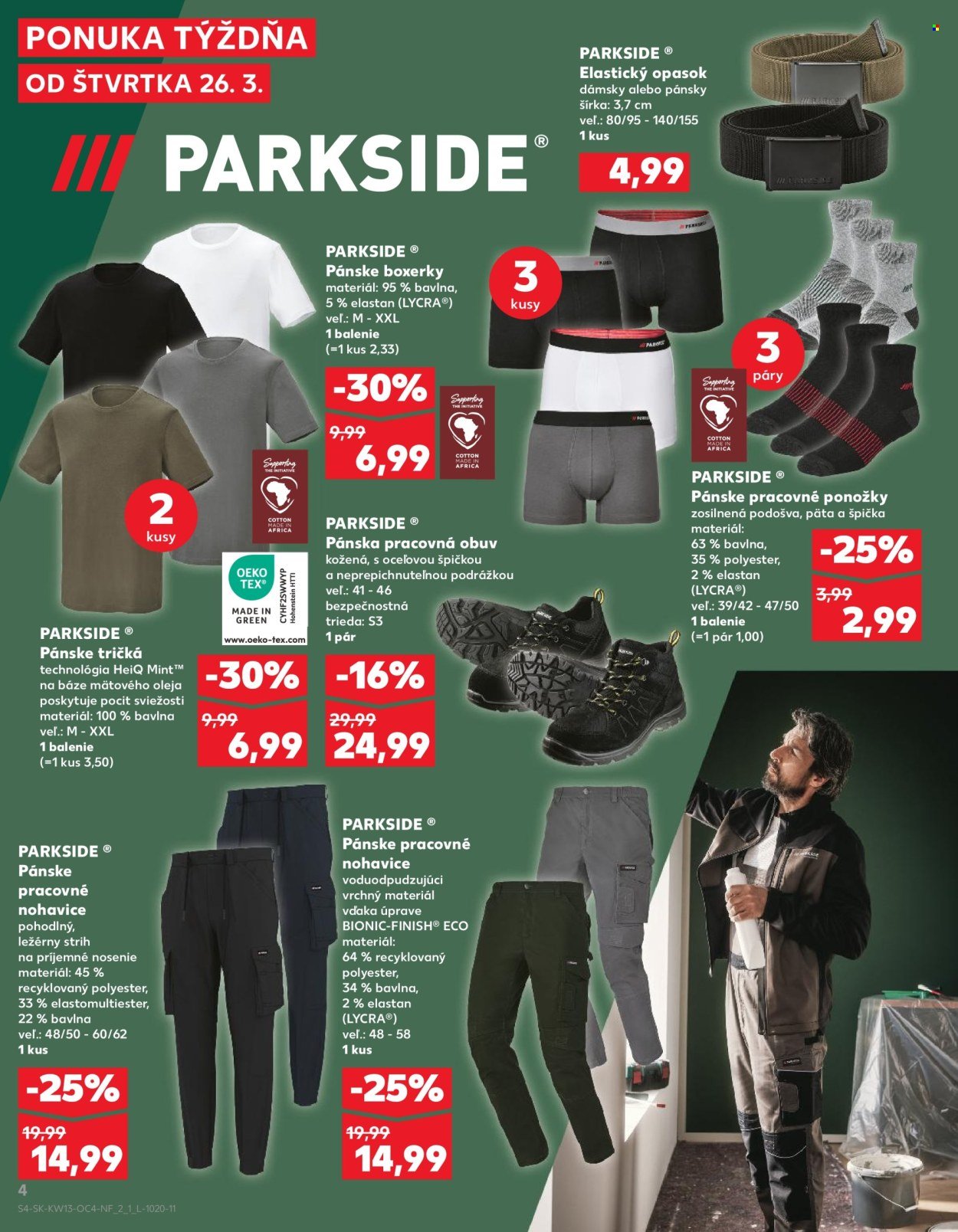 KAUFLAND leták - Objavte náš svet náradia PARKSIDE! (2026-03-26 - 2026-03-31) | 4