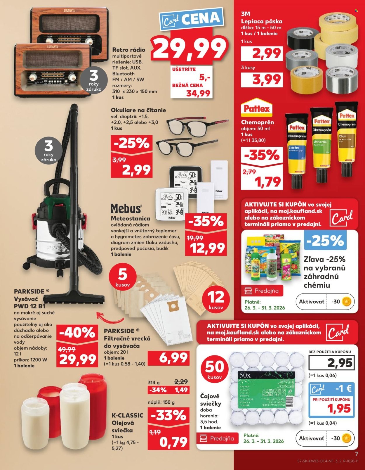 KAUFLAND leták - Objavte náš svet náradia PARKSIDE! (2026-03-26 - 2026-03-31) | 7