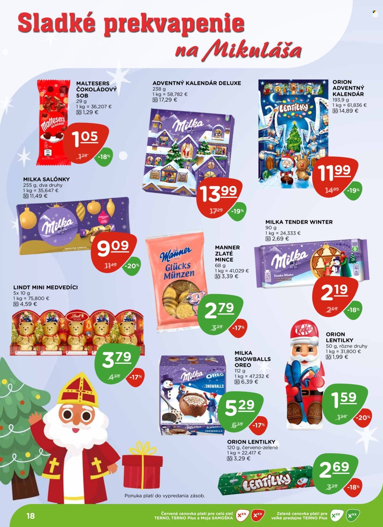 TERNO leták - Od štvrtka 20.11.2025 (2025-11-20 - 2025-11-26) | 18