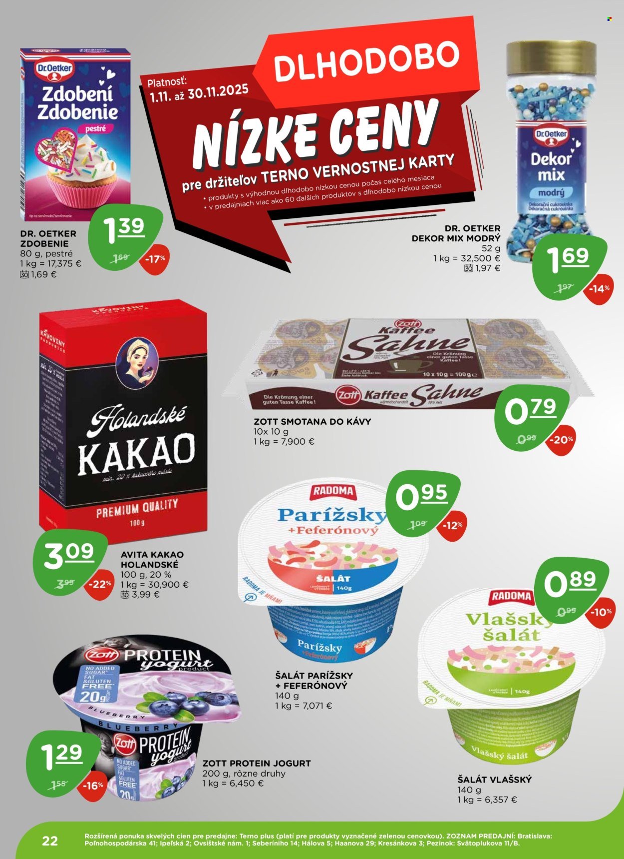 TERNO leták - Od štvrtka 20.11.2025 (2025-11-20 - 2025-11-26) | 22