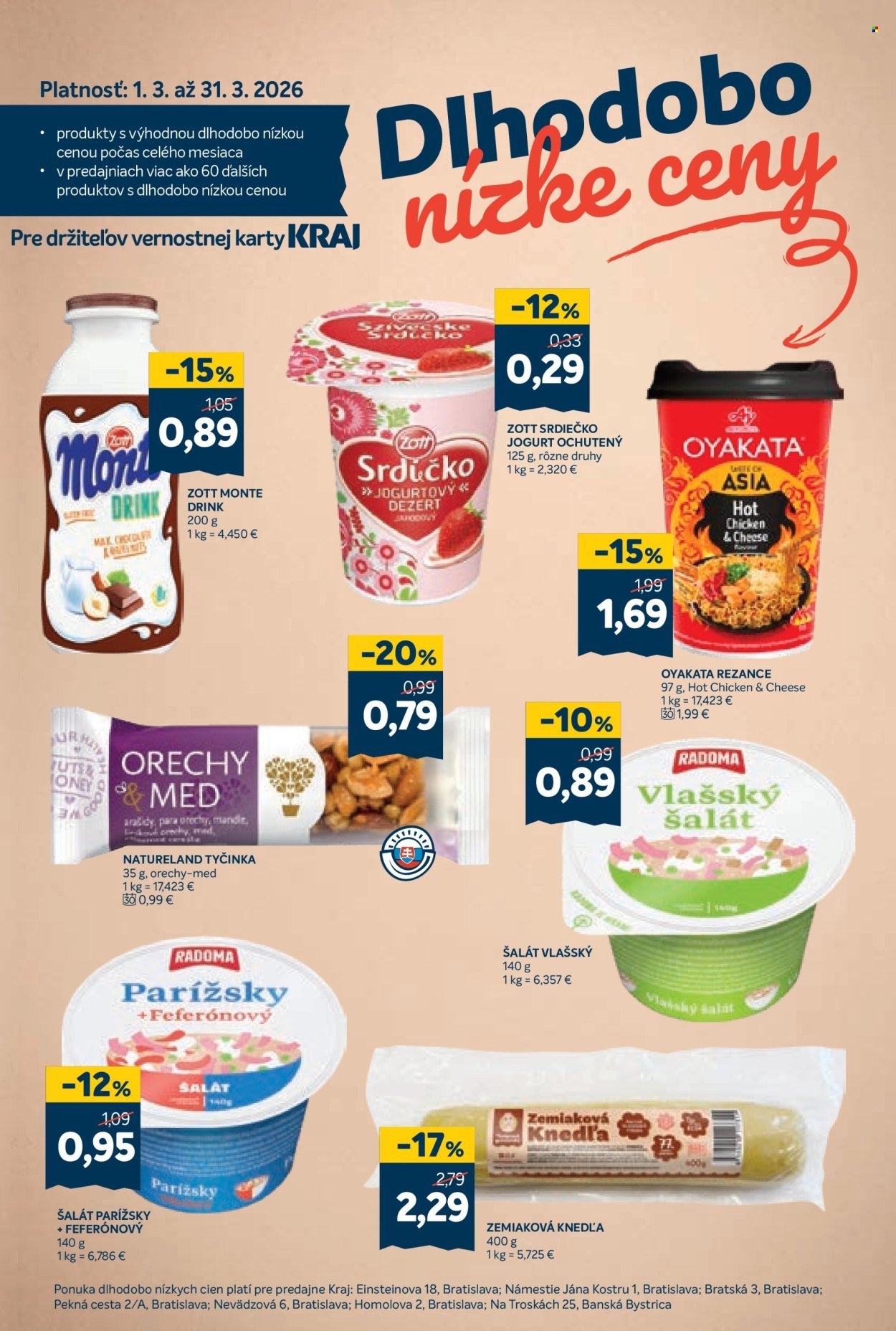 KRAJ leták - Od štvrtka 19.3.2026 (2026-03-19 - 2026-03-25) | 19