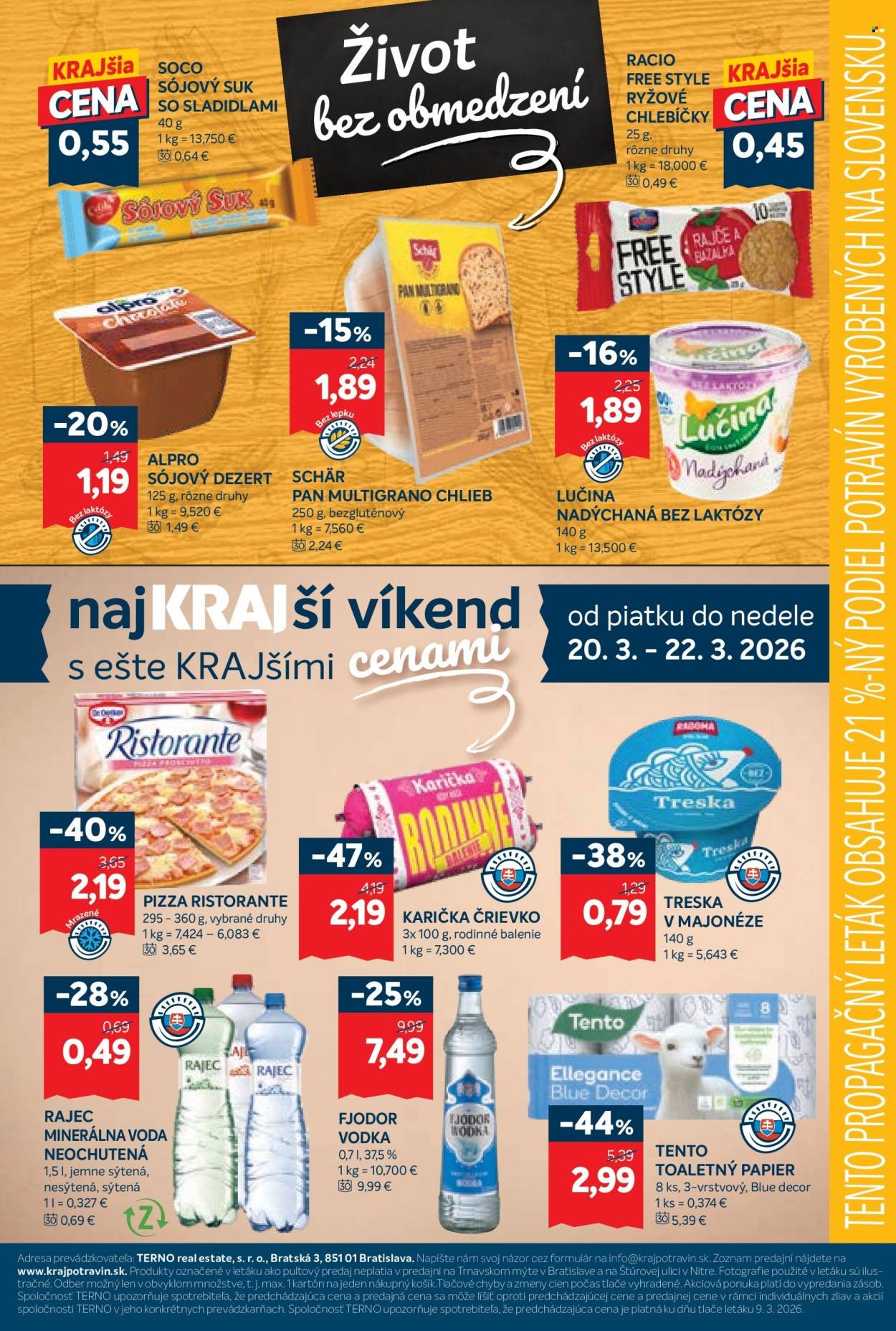 KRAJ leták - Od štvrtka 19.3.2026 (2026-03-19 - 2026-03-25) | 20