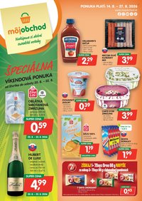MÔJ OBCHOD leták - Od piatka 14.8.2026