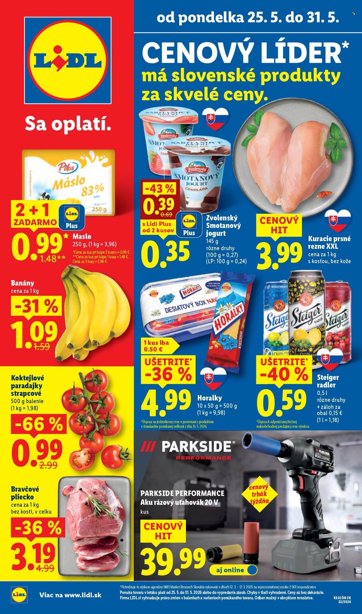 LIDL leták - Od pondelka 25.5.2026 (2026-05-25 - 2026-05-31) | 1