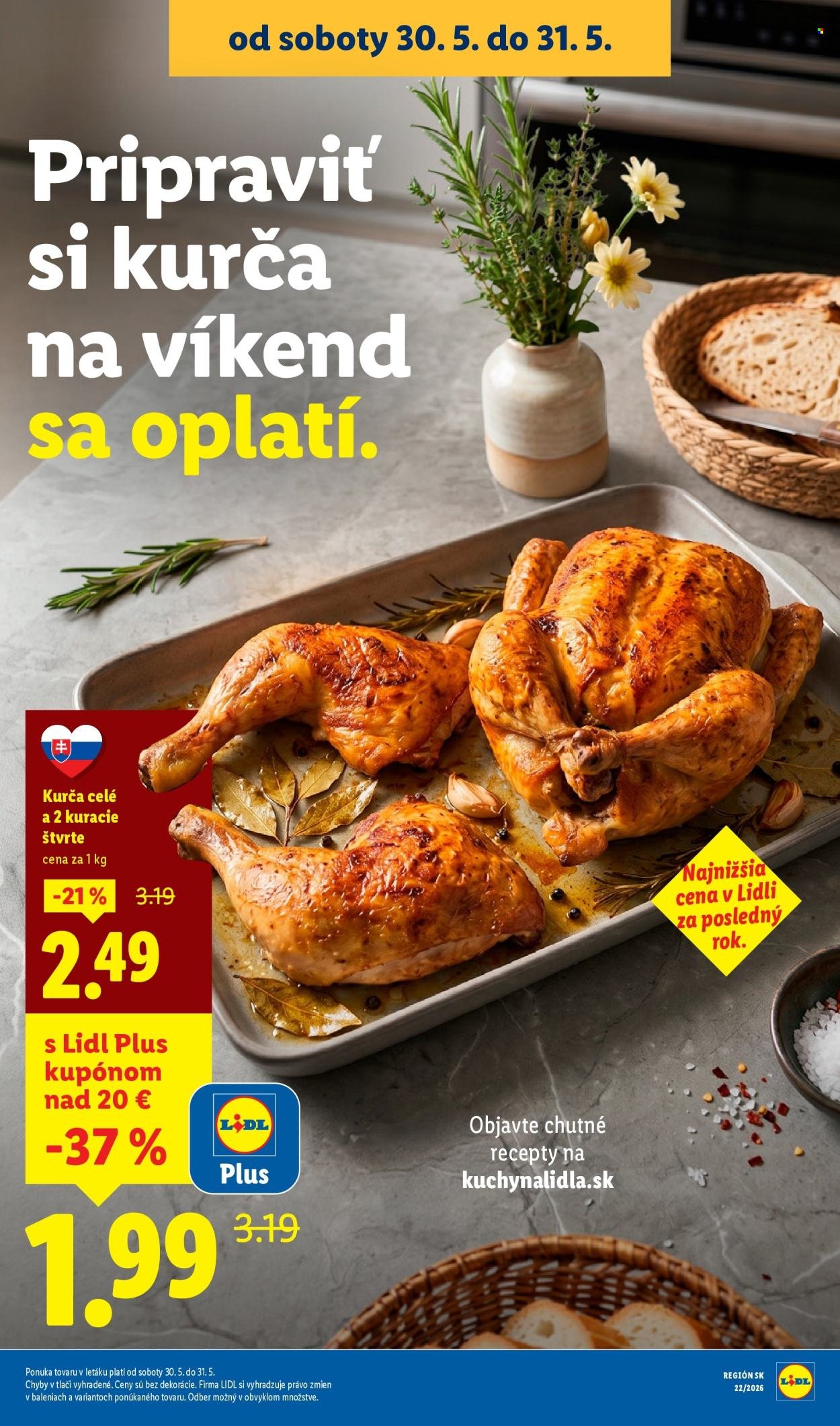 LIDL leták - Od pondelka 25.5.2026 (2026-05-25 - 2026-05-31) | 103