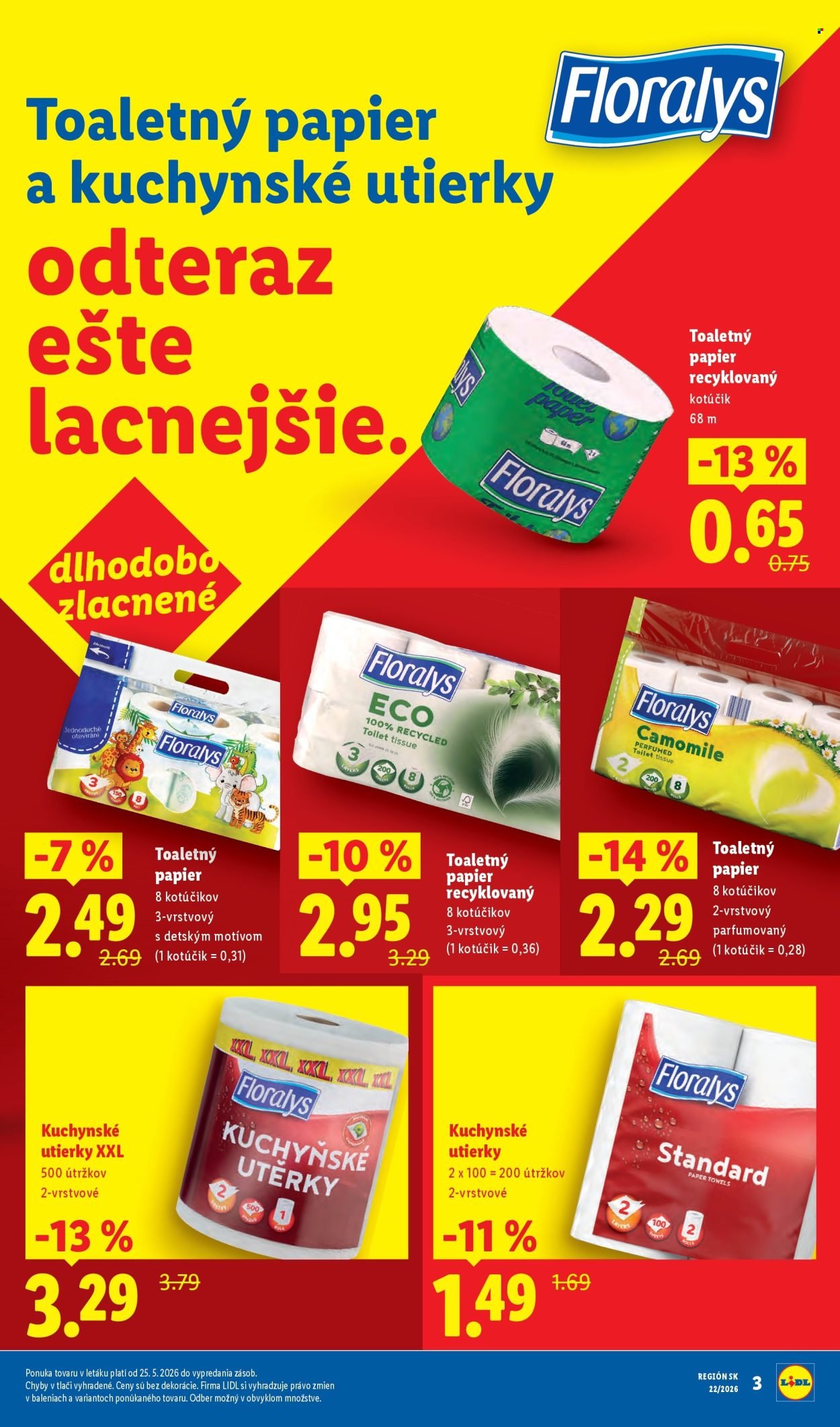 LIDL leták - Od pondelka 25.5.2026 (2026-05-25 - 2026-05-31) | 3
