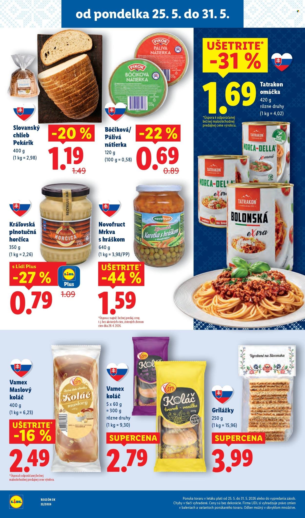 LIDL leták - Od pondelka 25.5.2026 (2026-05-25 - 2026-05-31) | 24