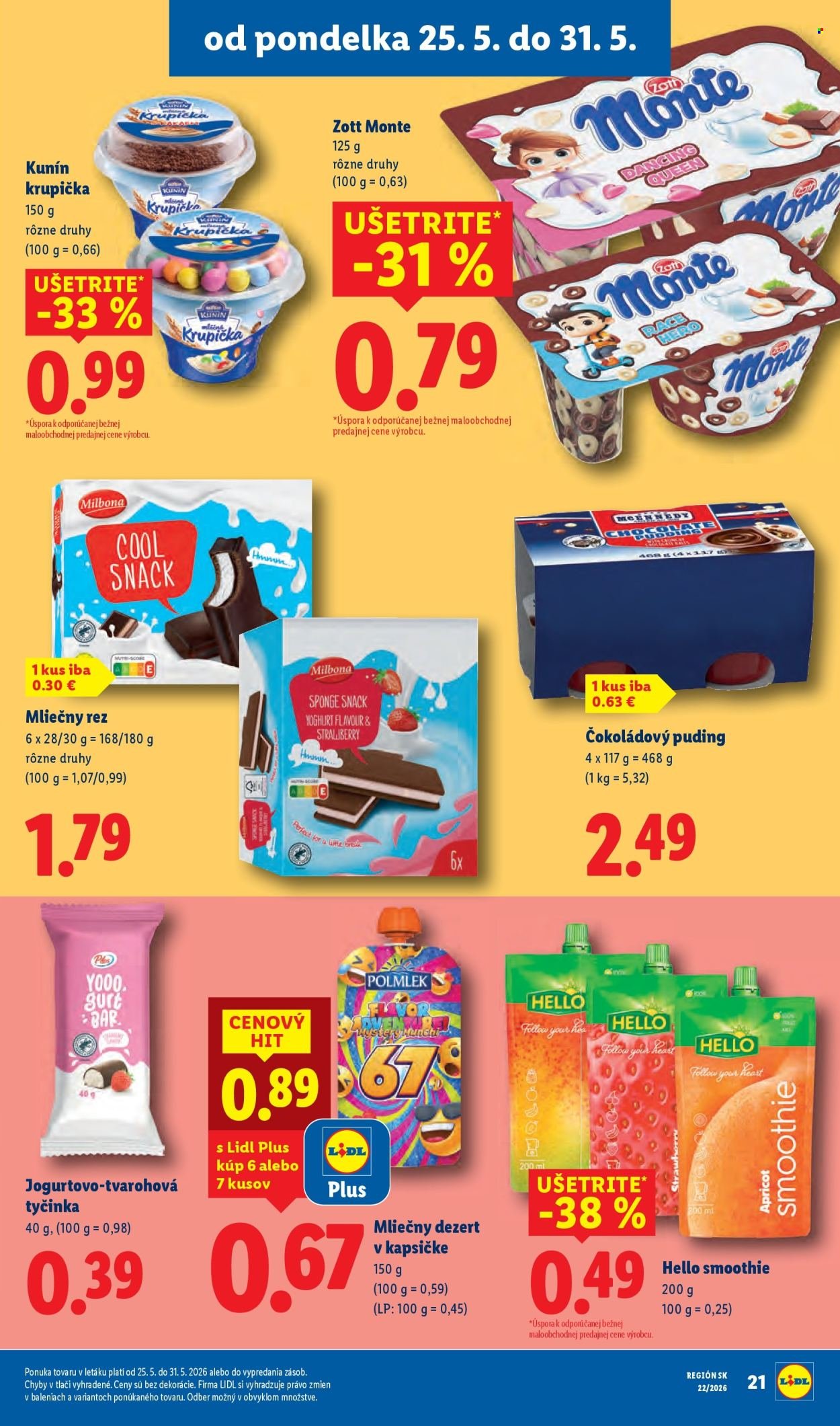 LIDL leták - Od pondelka 25.5.2026 (2026-05-25 - 2026-05-31) | 30
