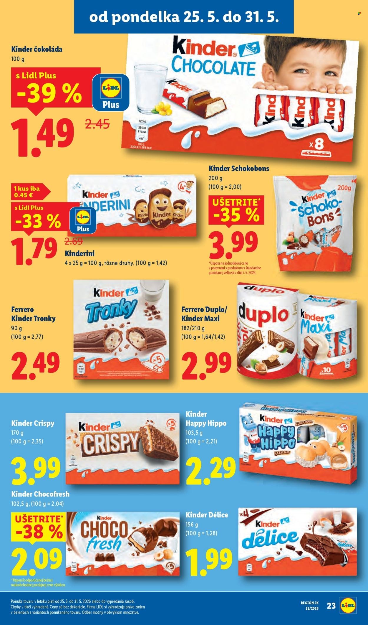 LIDL leták - Od pondelka 25.5.2026 (2026-05-25 - 2026-05-31) | 32
