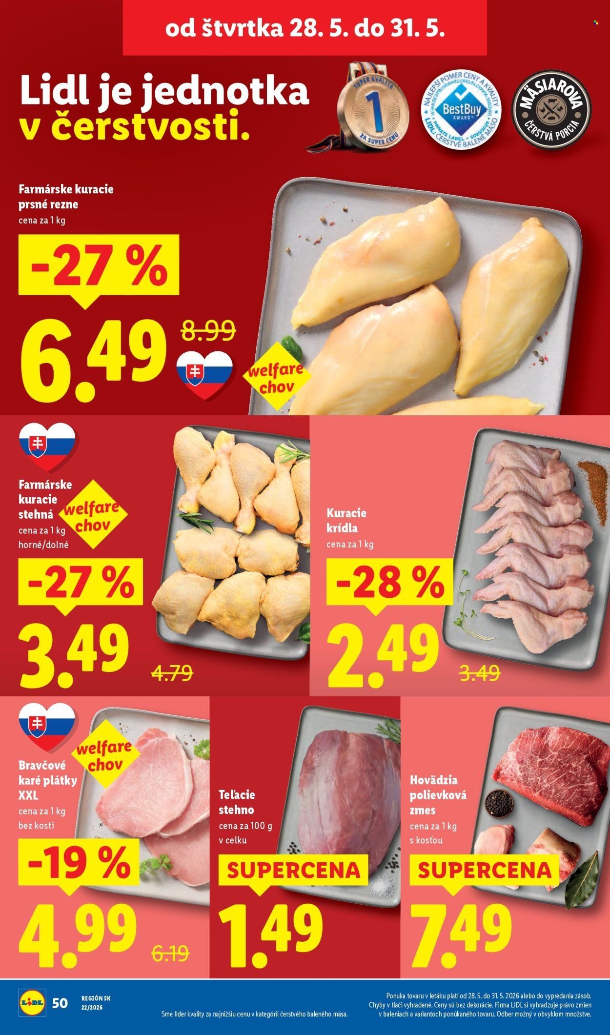 LIDL leták - Od pondelka 25.5.2026 (2026-05-25 - 2026-05-31) | 69