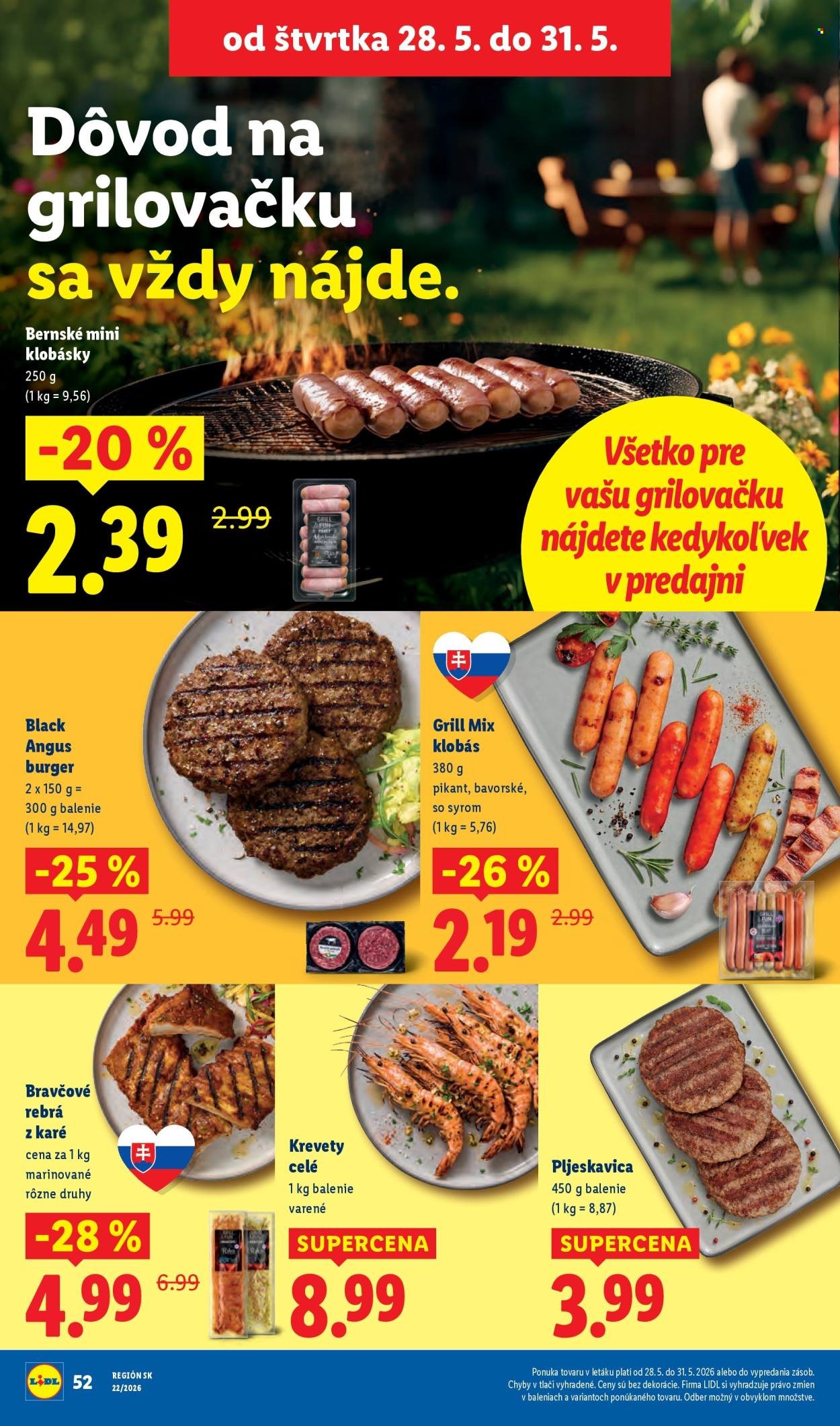 LIDL leták - Od pondelka 25.5.2026 (2026-05-25 - 2026-05-31) | 72