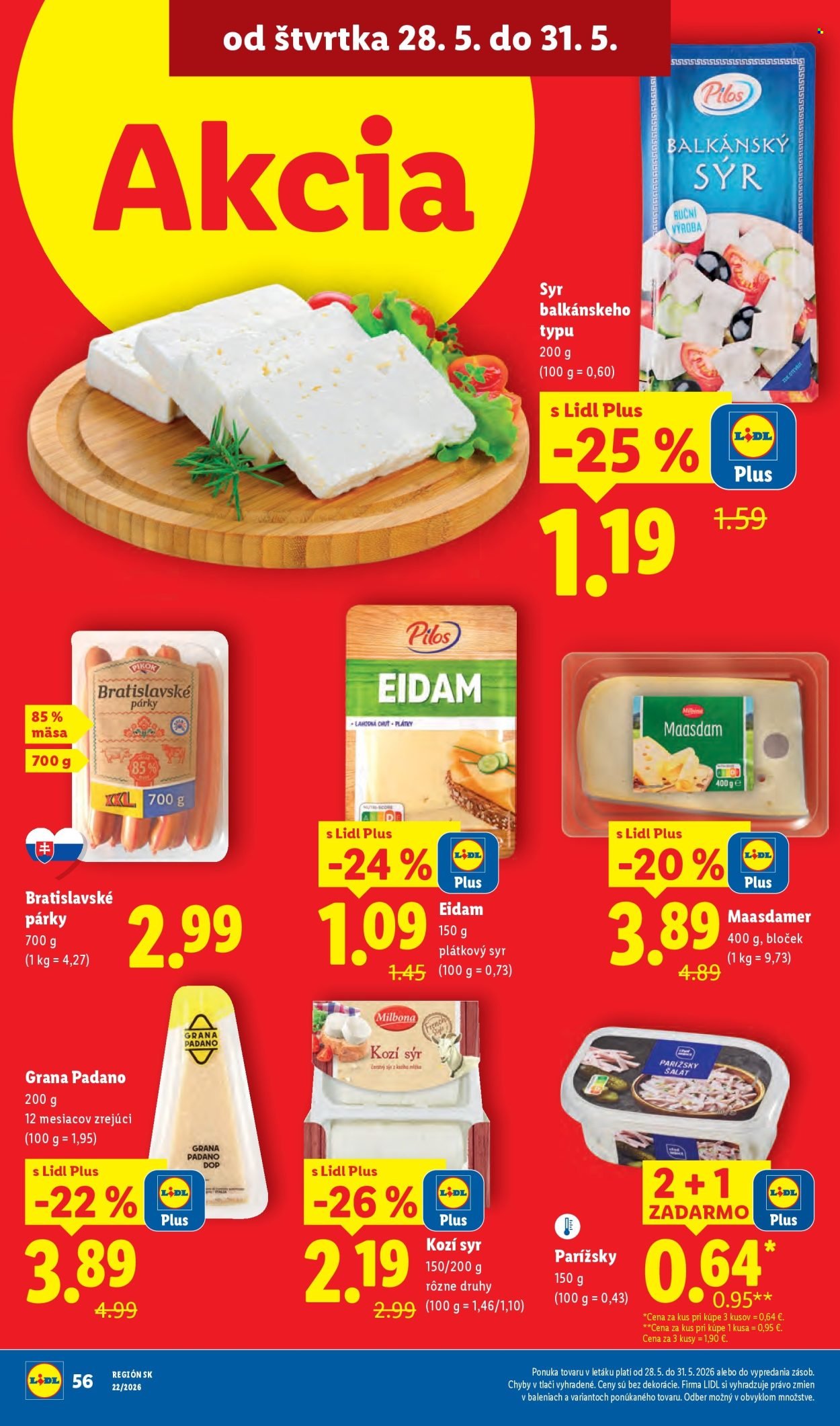 LIDL leták - Od pondelka 25.5.2026 (2026-05-25 - 2026-05-31) | 80