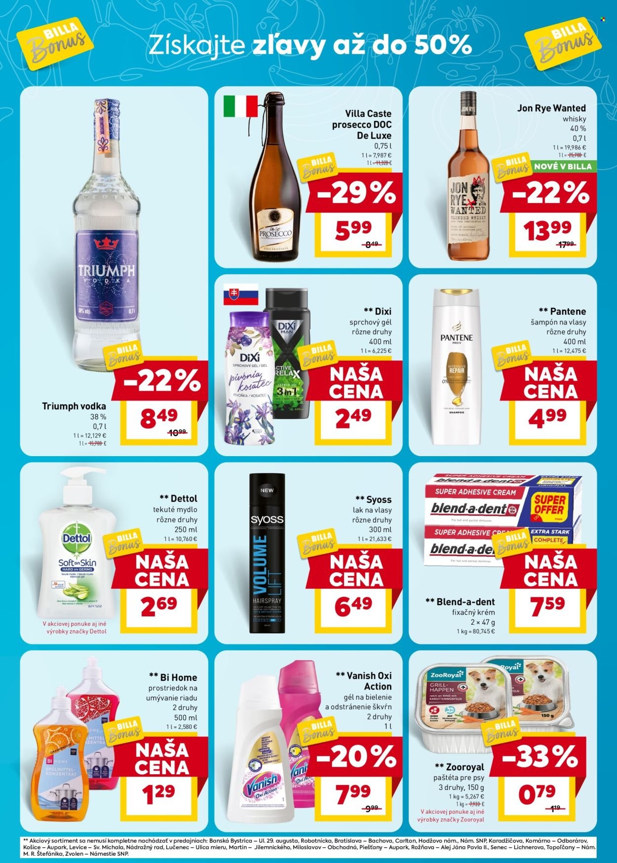 BILLA leták - Bonus leták