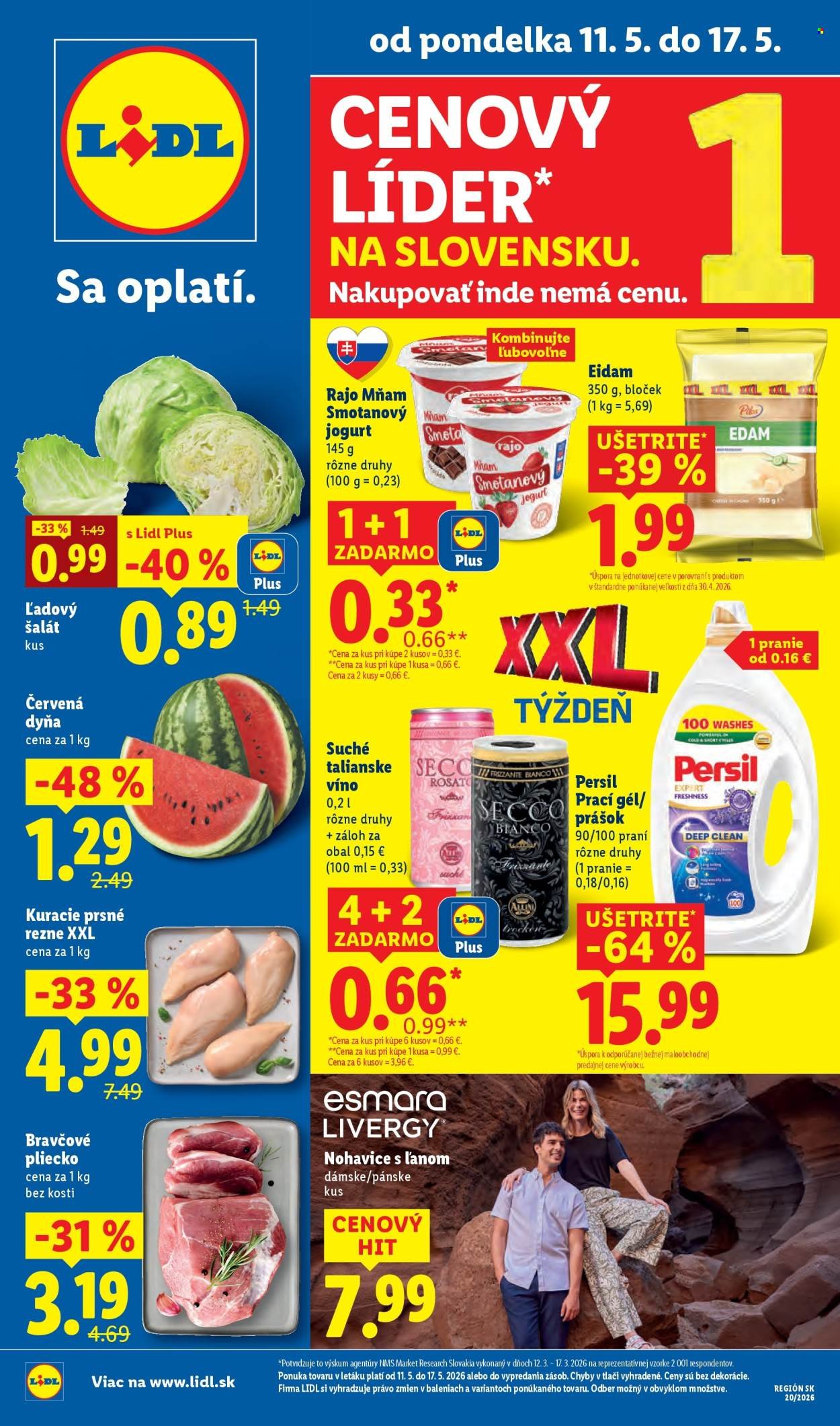 LIDL leták - Od pondelka 11.5.2026 (2026-05-11 - 2026-05-17) | 1