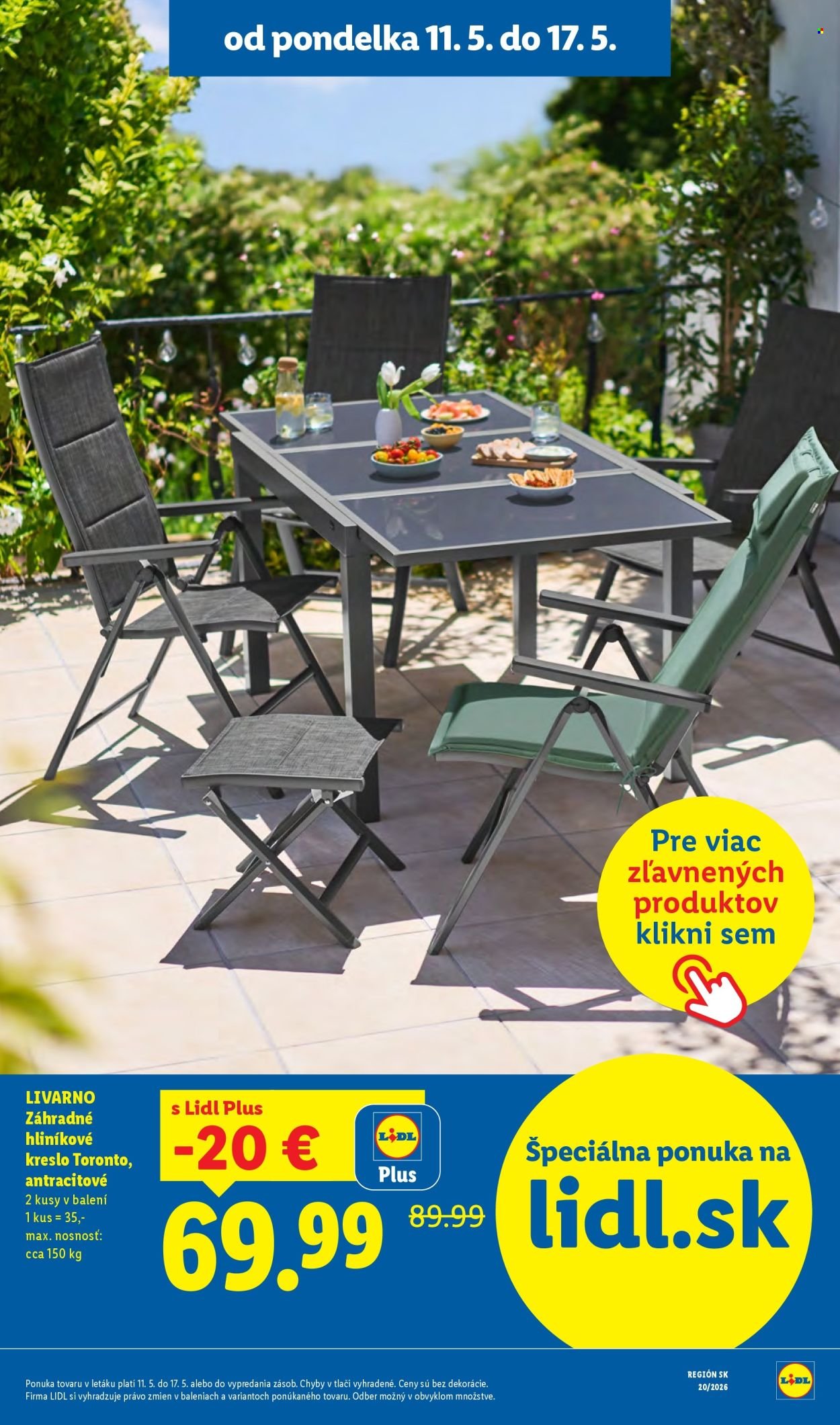 LIDL leták - Od pondelka 11.5.2026 (2026-05-11 - 2026-05-17) | 11