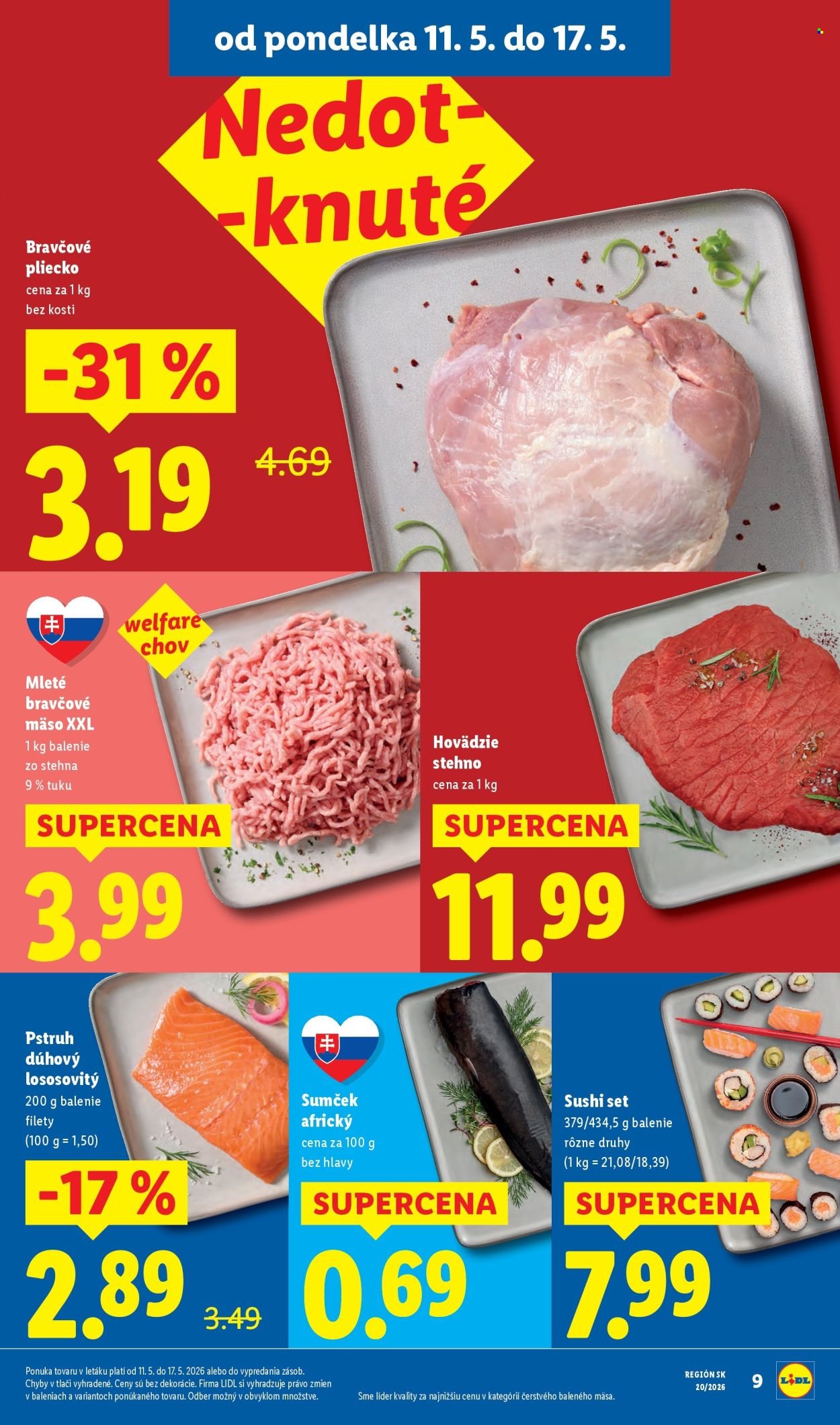 LIDL leták - Od pondelka 11.5.2026 (2026-05-11 - 2026-05-17) | 13
