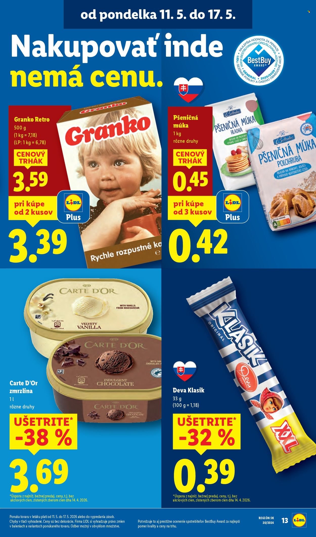 LIDL leták - Od pondelka 11.5.2026 (2026-05-11 - 2026-05-17) | 17