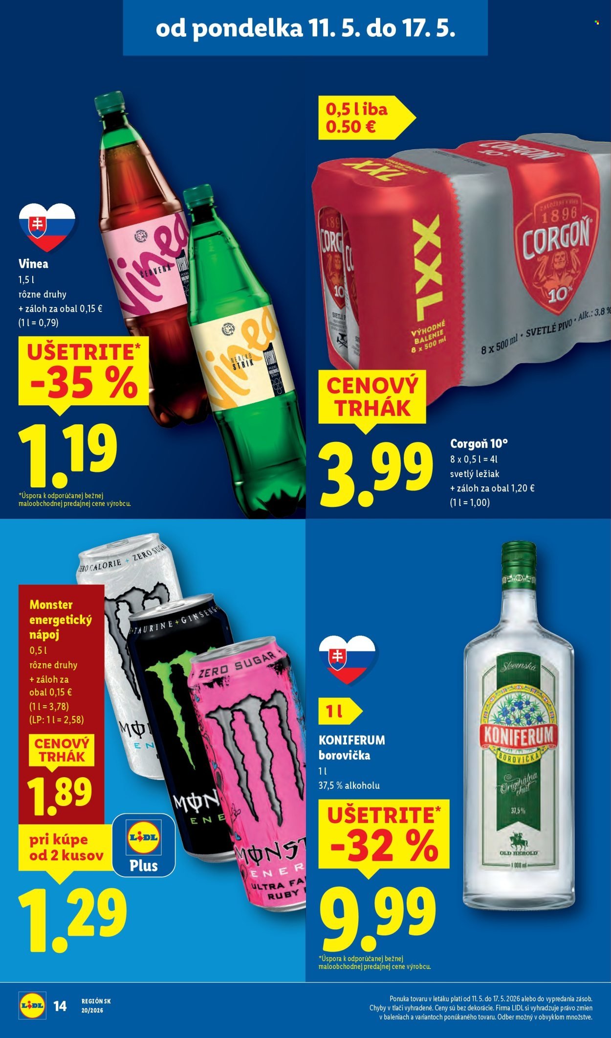 LIDL leták - Od pondelka 11.5.2026 (2026-05-11 - 2026-05-17) | 18