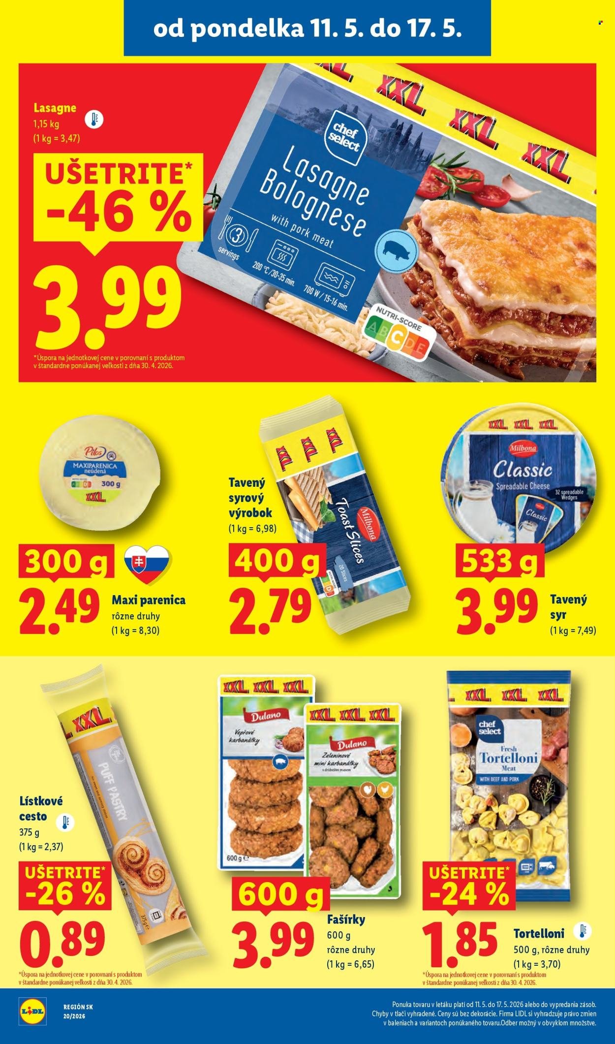 LIDL leták - Od pondelka 11.5.2026 (2026-05-11 - 2026-05-17) | 30