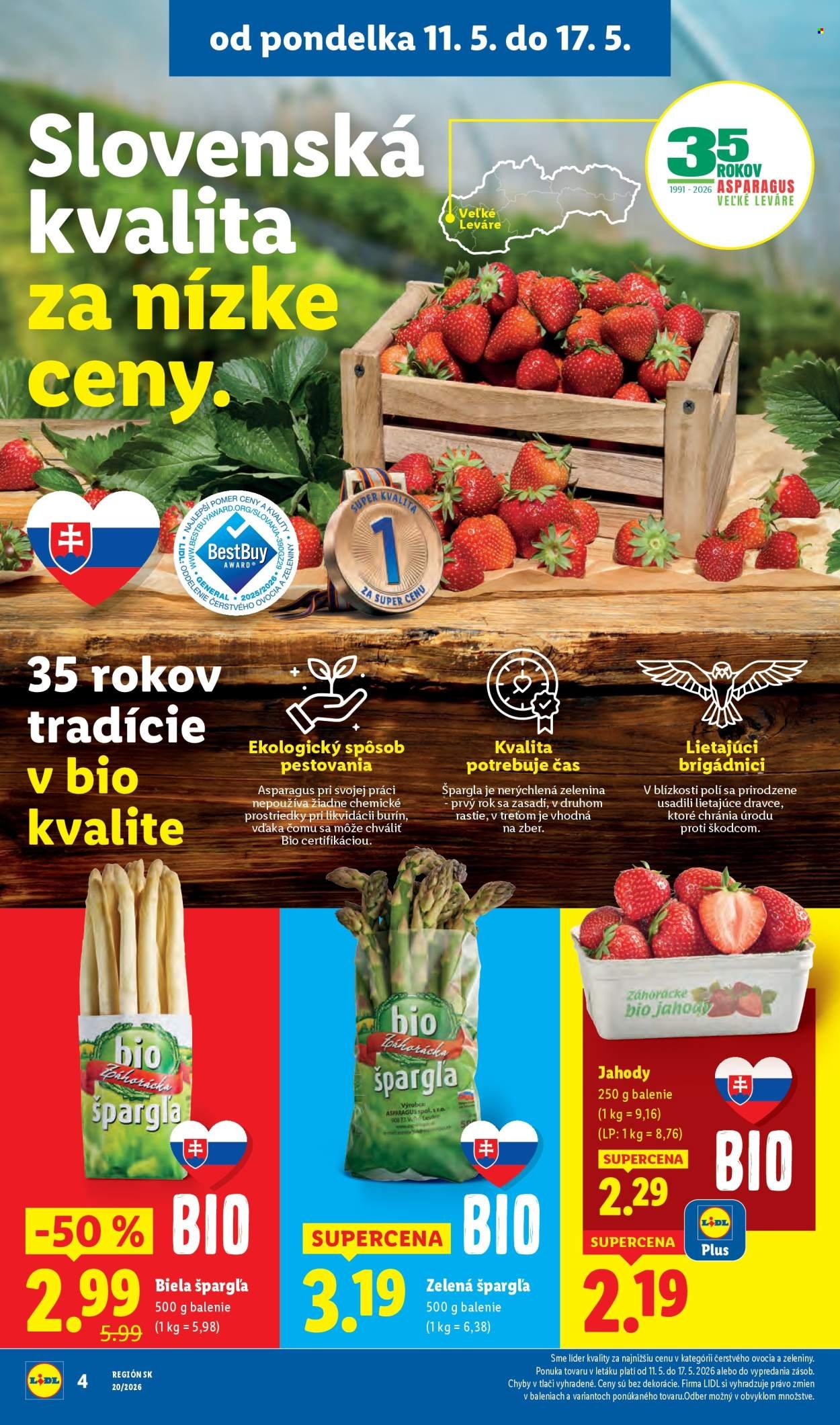 LIDL leták - Od pondelka 11.5.2026 (2026-05-11 - 2026-05-17) | 4