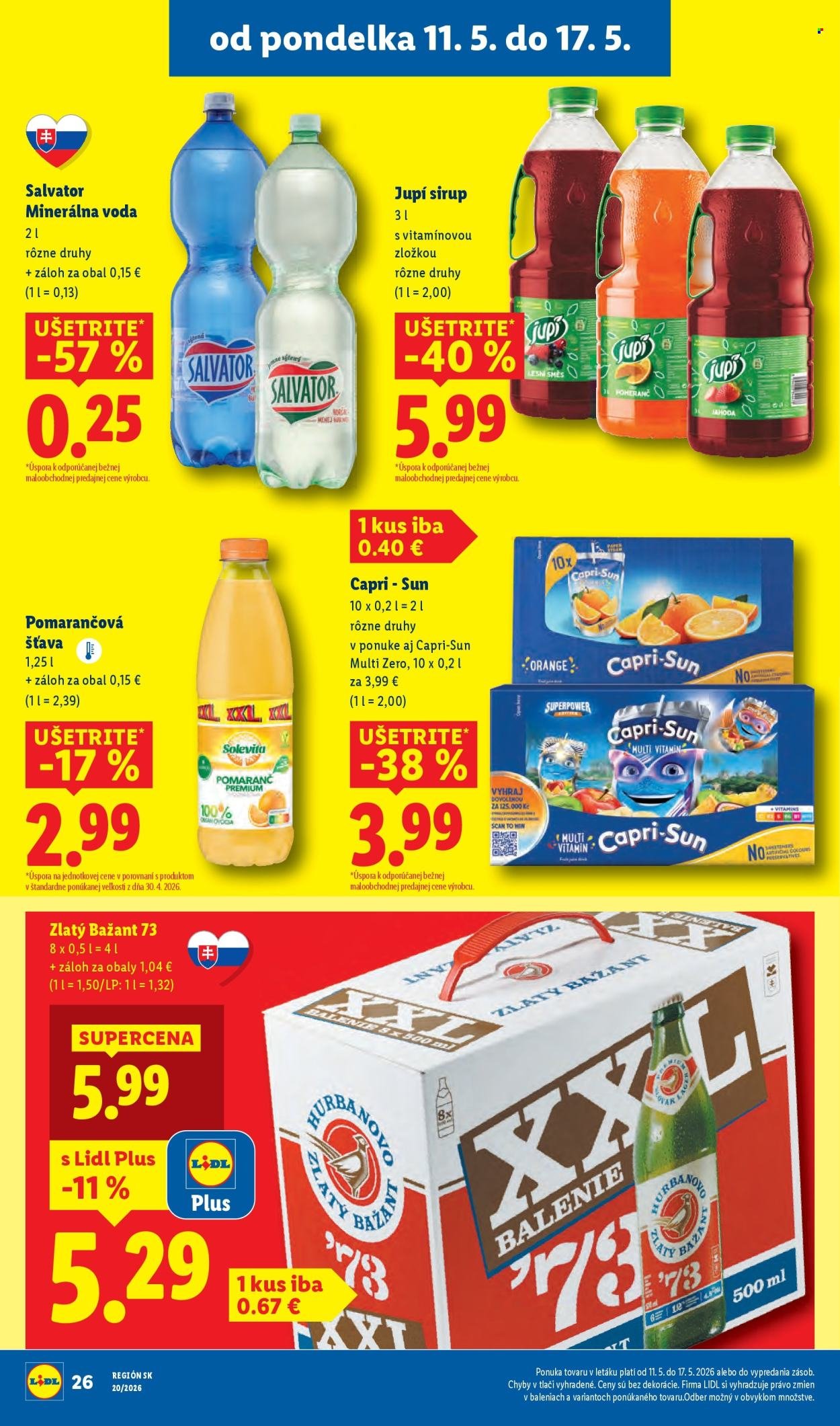 LIDL leták - Od pondelka 11.5.2026 (2026-05-11 - 2026-05-17) | 32