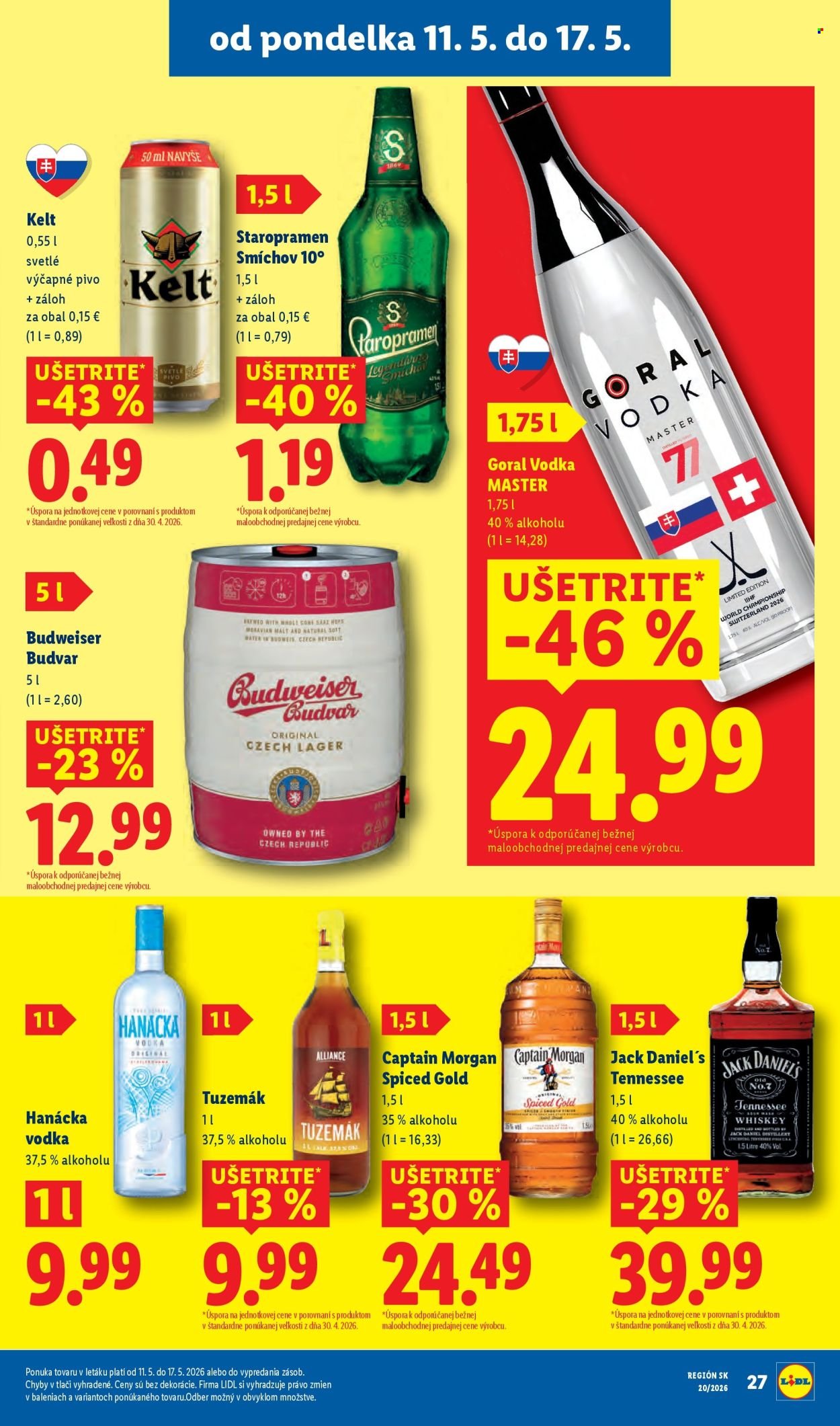 LIDL leták - Od pondelka 11.5.2026 (2026-05-11 - 2026-05-17) | 33