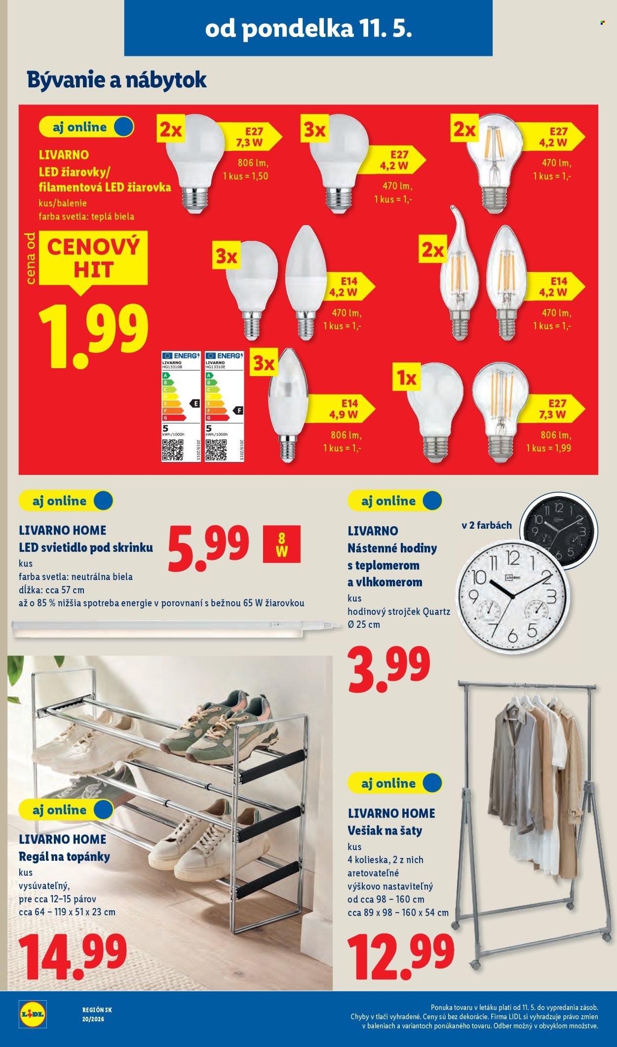 LIDL leták - Od pondelka 11.5.2026 (2026-05-11 - 2026-05-17) | 48
