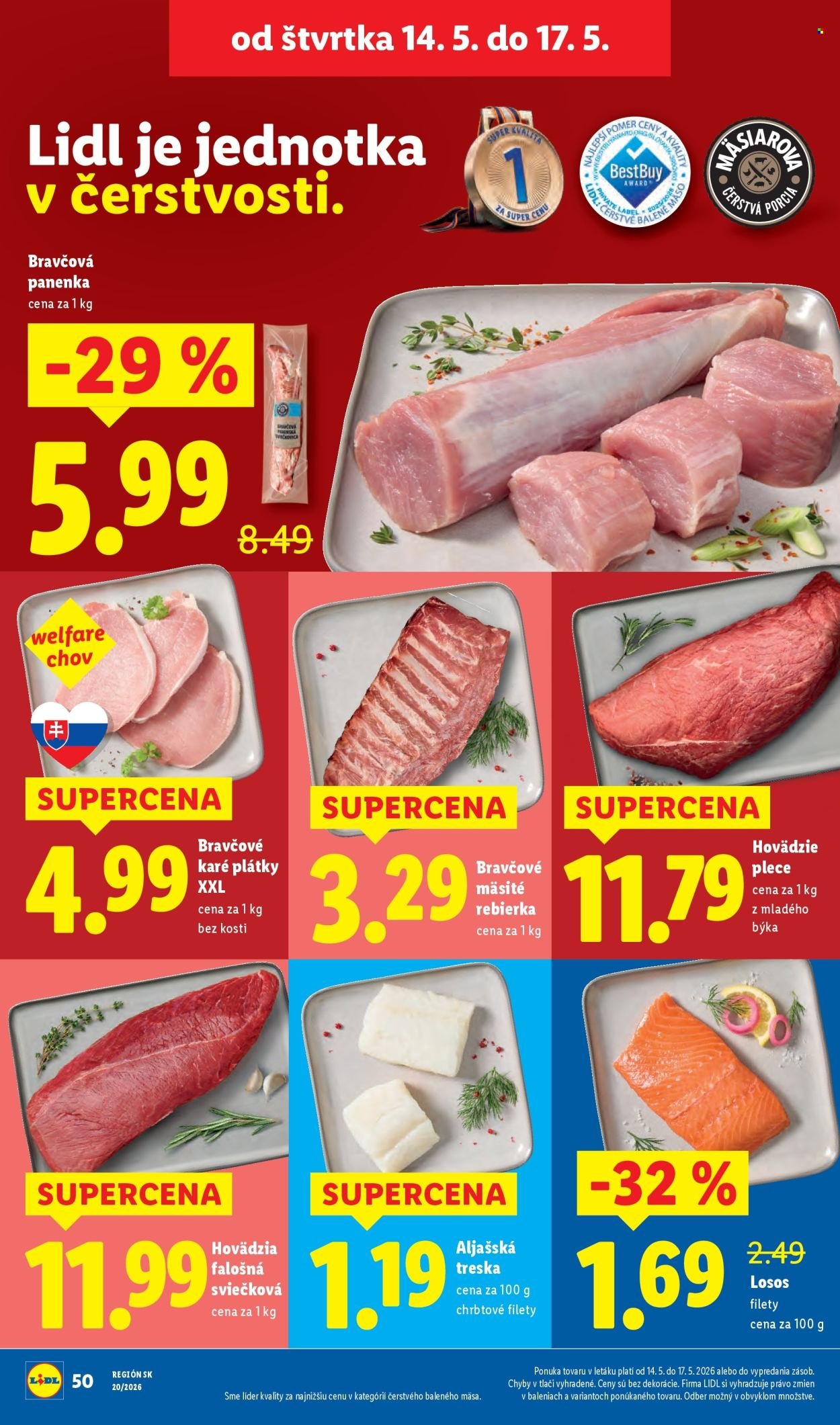LIDL leták - Od pondelka 11.5.2026 (2026-05-11 - 2026-05-17) | 54