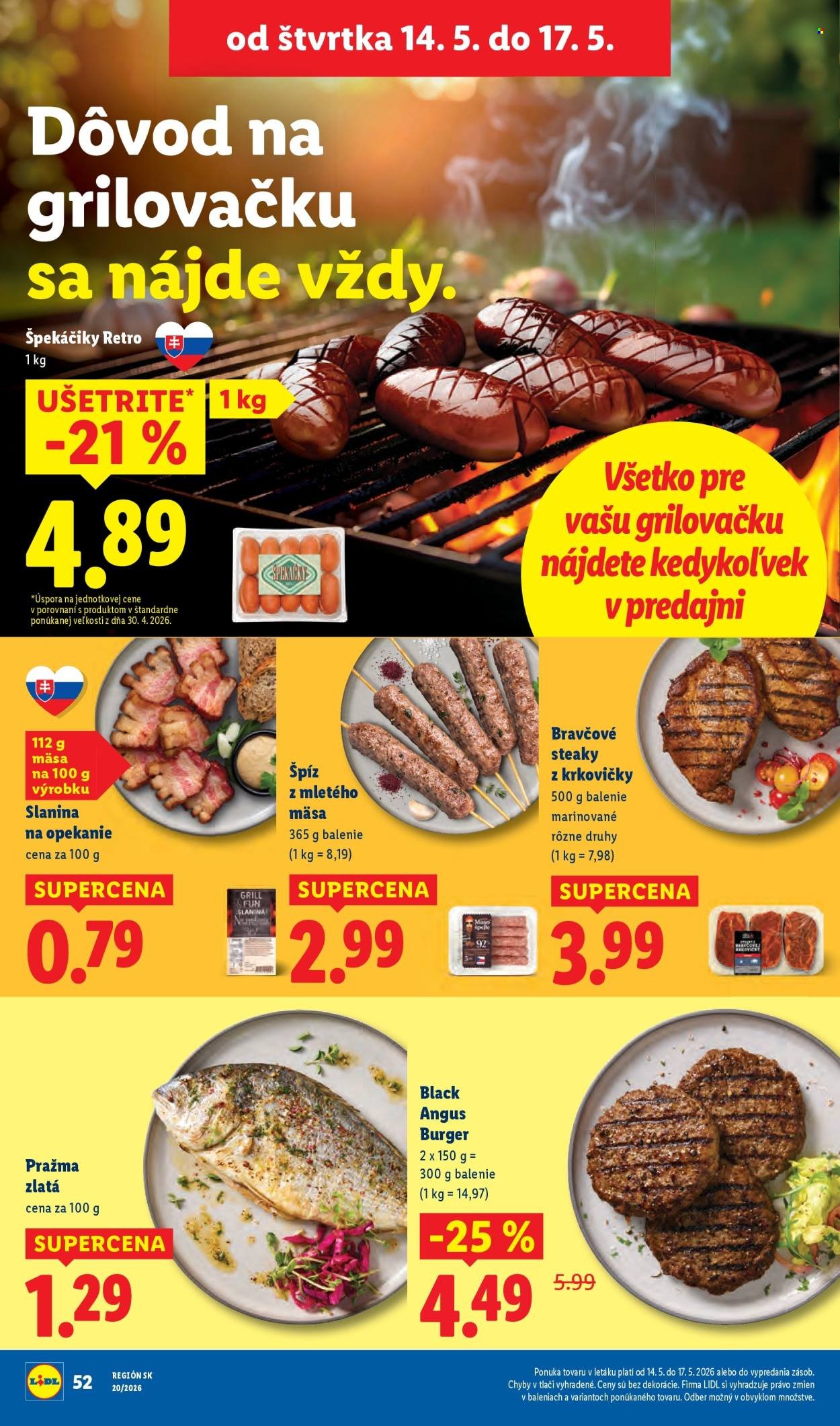LIDL leták - Od pondelka 11.5.2026 (2026-05-11 - 2026-05-17) | 58