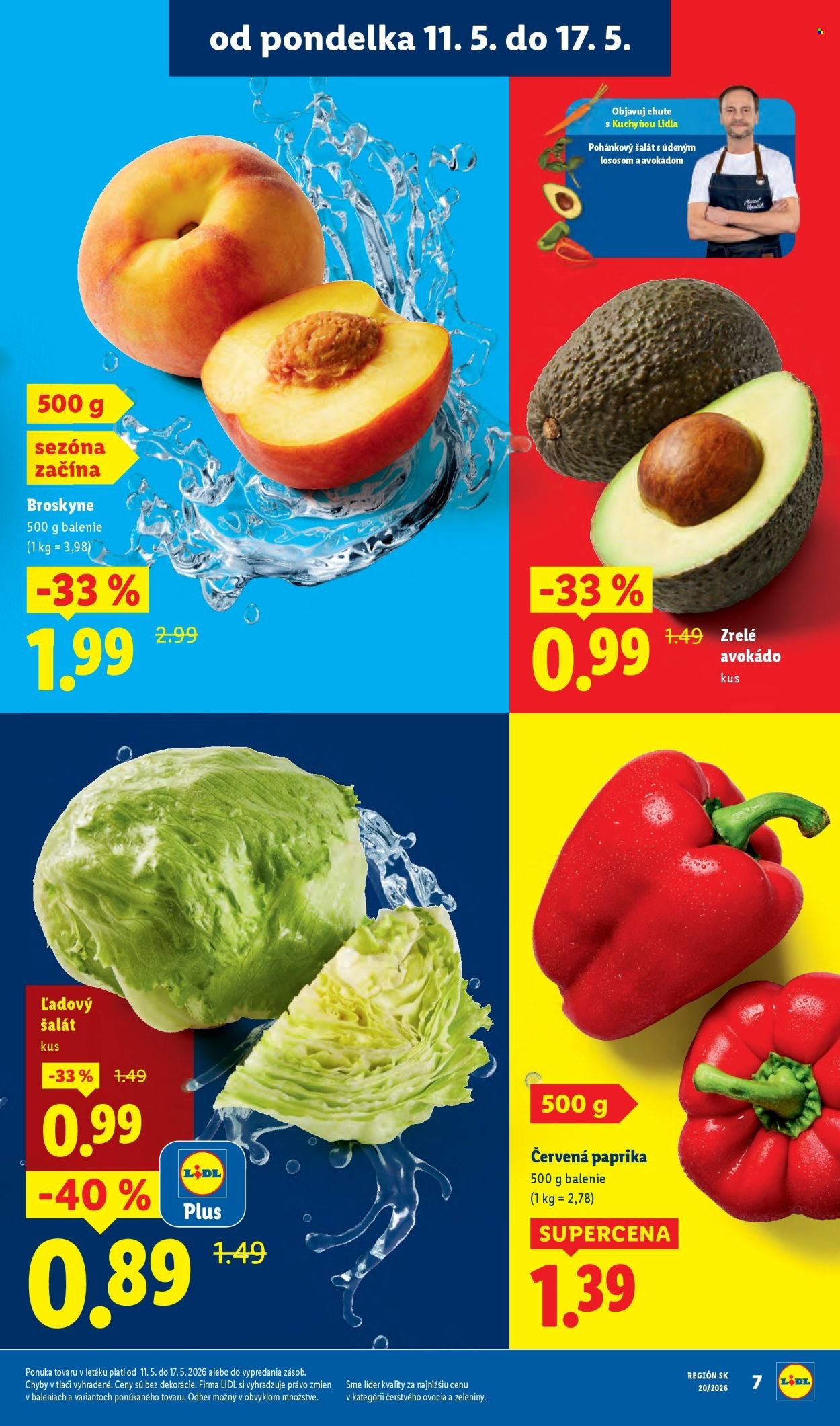LIDL leták - Od pondelka 11.5.2026 (2026-05-11 - 2026-05-17) | 7