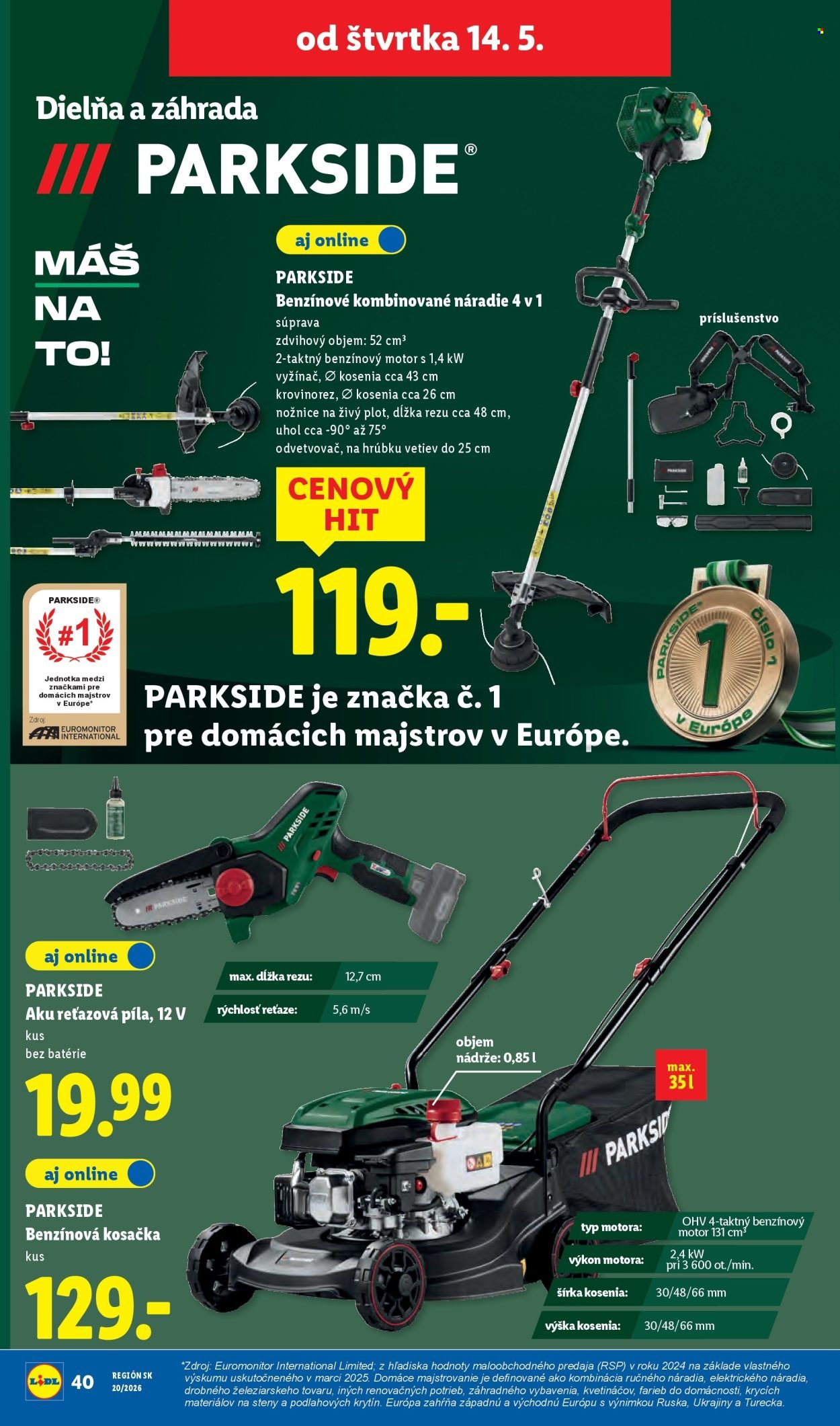 LIDL leták - Od pondelka 11.5.2026 (2026-05-11 - 2026-05-17) | 68