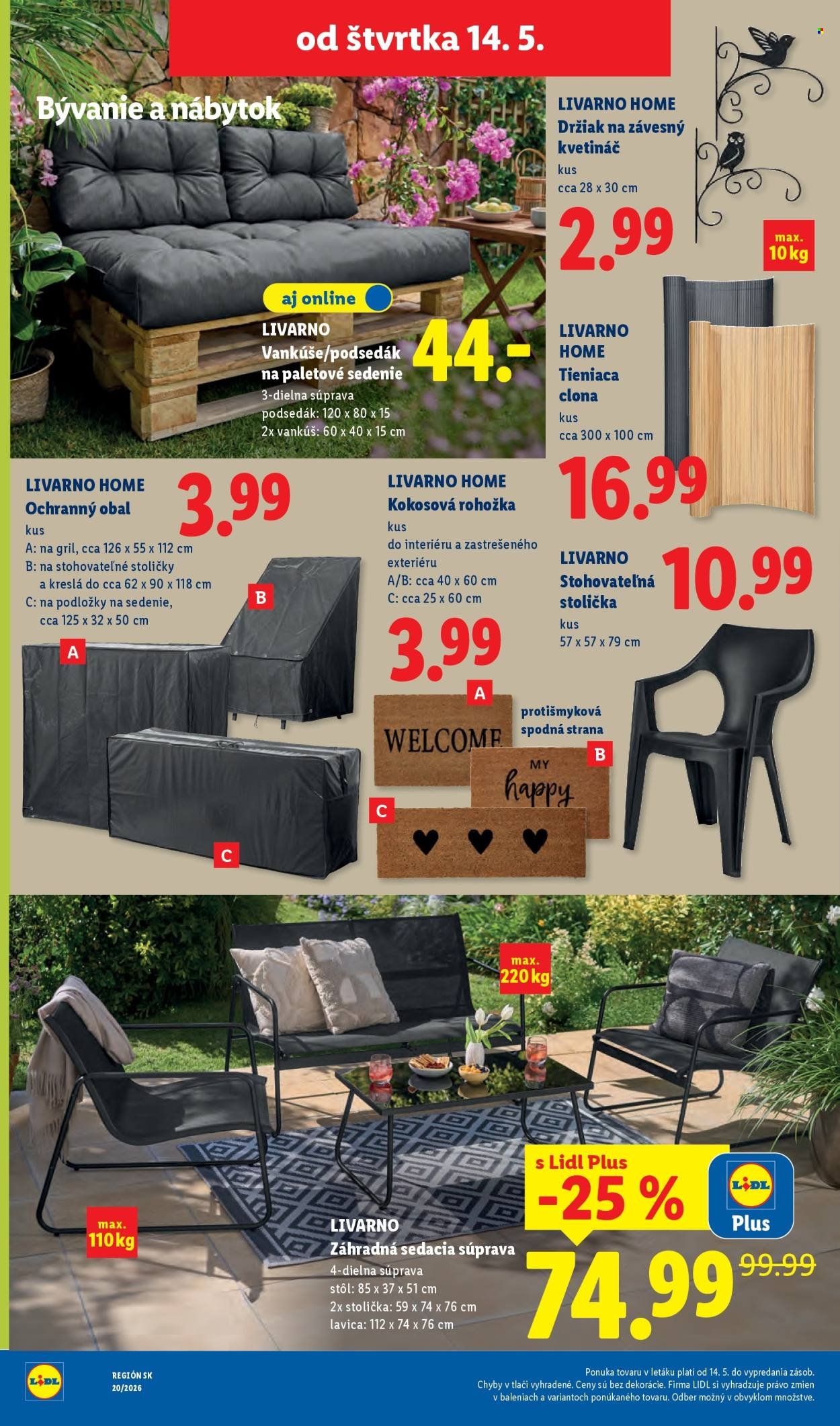 LIDL leták - Od pondelka 11.5.2026 (2026-05-11 - 2026-05-17) | 74