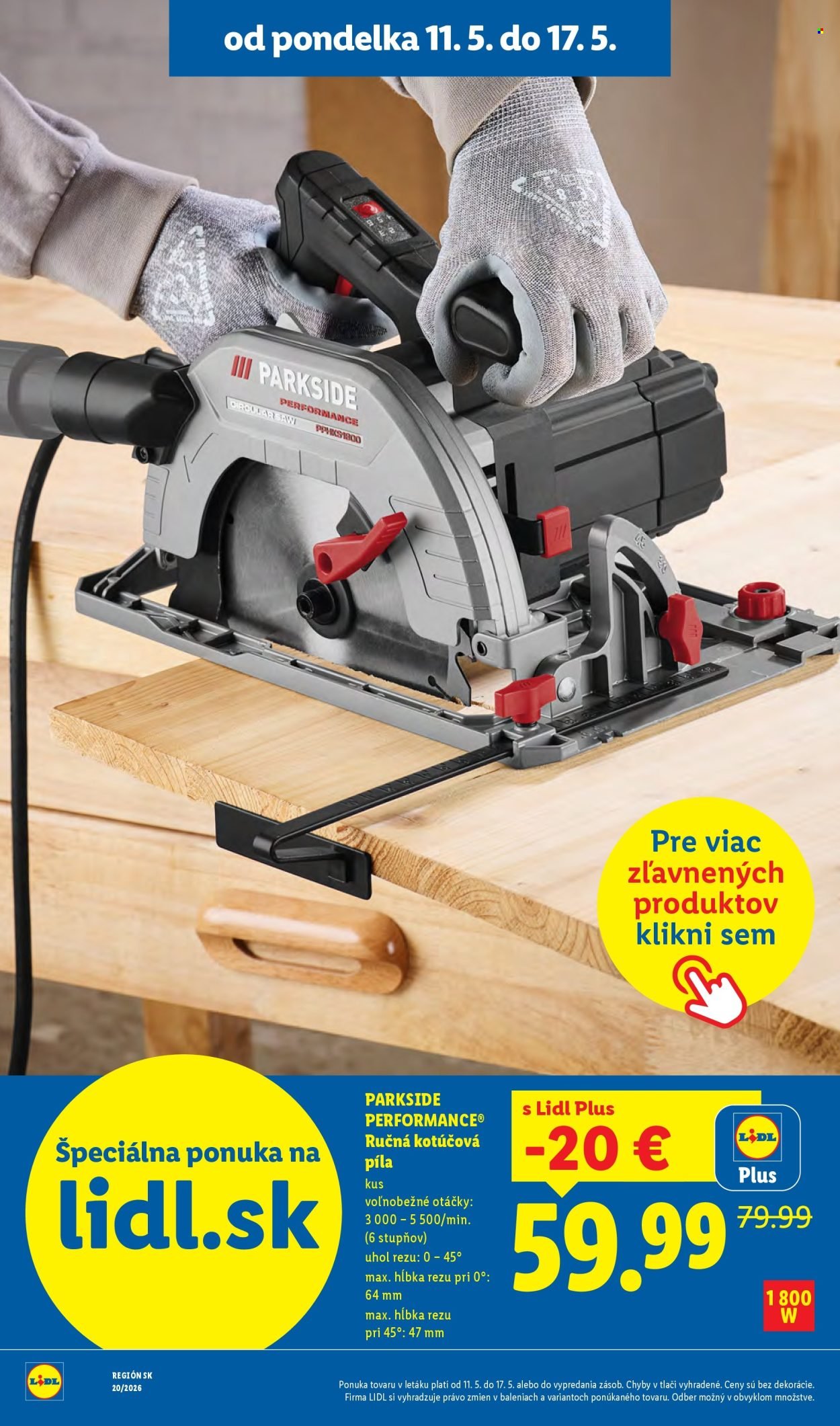 LIDL leták - Od pondelka 11.5.2026 (2026-05-11 - 2026-05-17) | 10