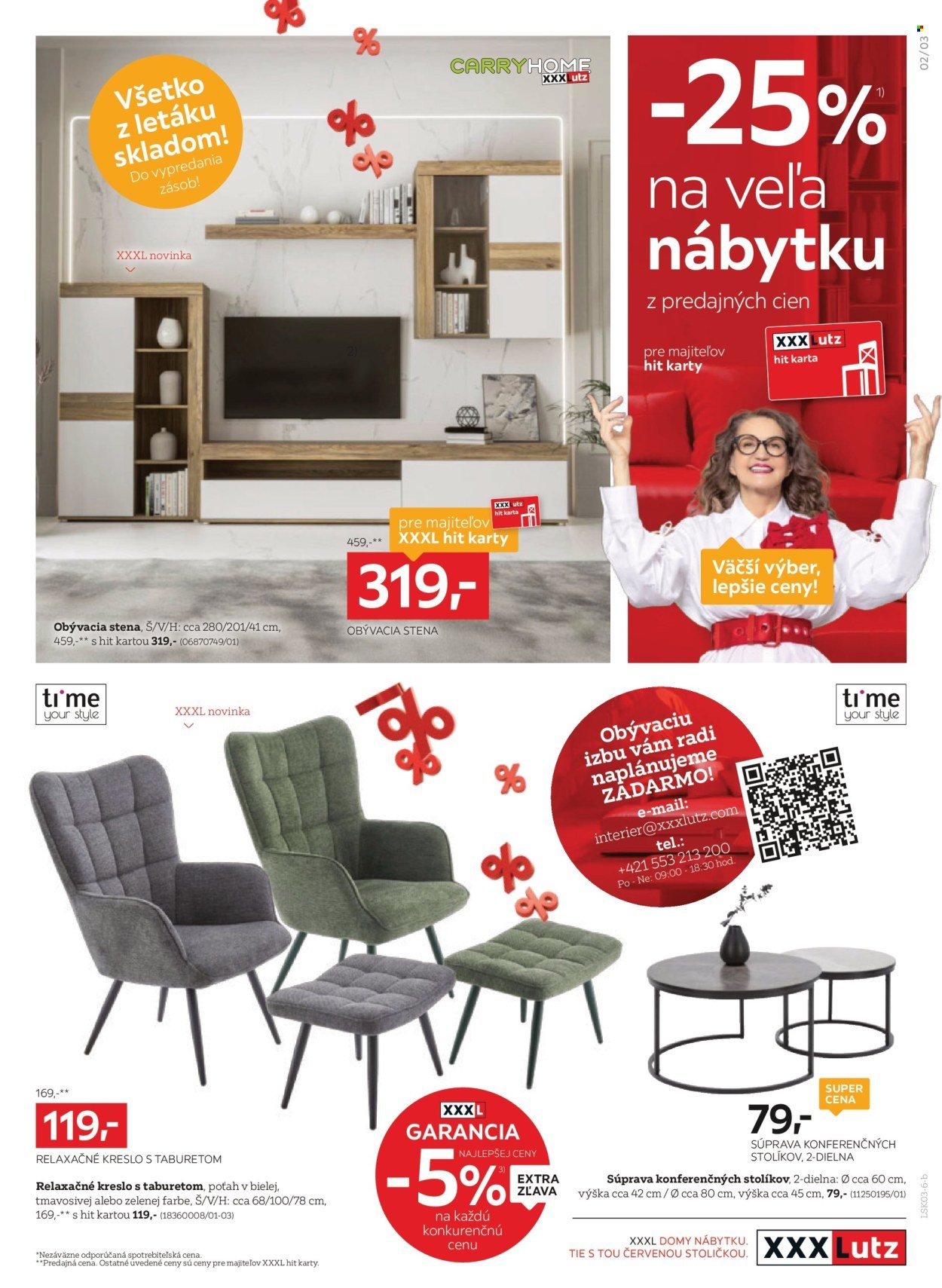 XXXLUTZ leták - Zľava 25 % takmer na všetko (2026-03-23 - 2026-04-05) | 3