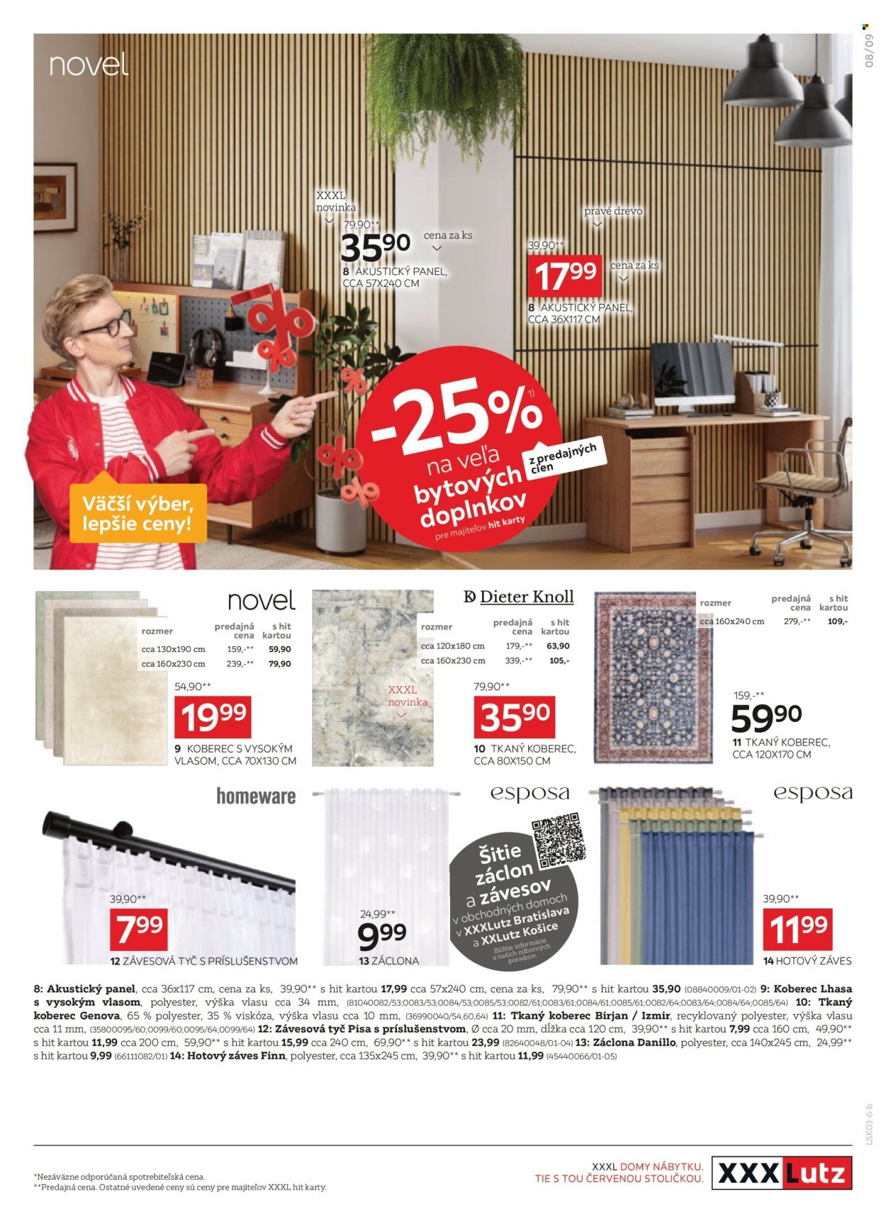 XXXLUTZ leták - Zľava 25 % takmer na všetko (2026-03-23 - 2026-04-05) | 9