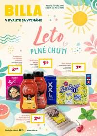 BILLA leták - Leto plné chutí