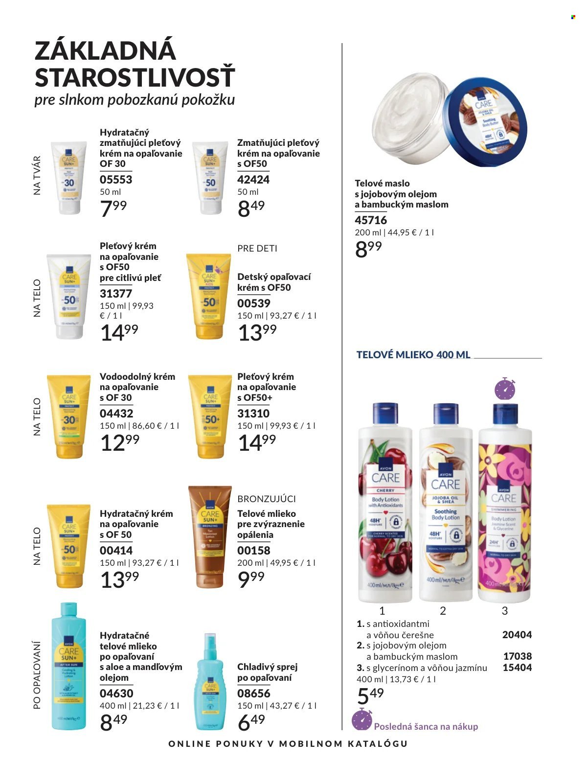 AVON leták - Online ponuky (2026-03-01 - 2026-03-31) | 20