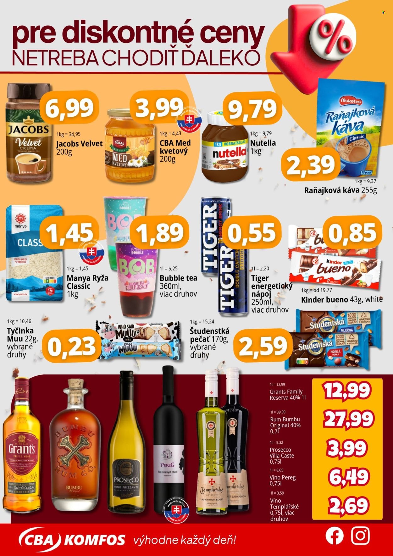 CBA KOMFOS leták - Super ceny Cash&Carry - Spišská Nová Ves