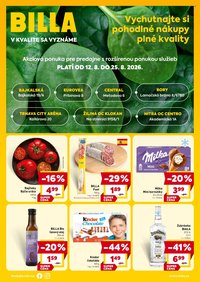 BILLA leták - Premium predajne