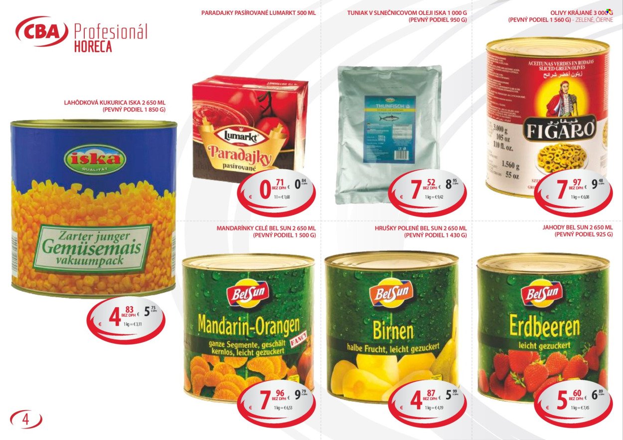 CBA KOMFOS leták - Horeca & Gastro - VEĽKOOBCHOD