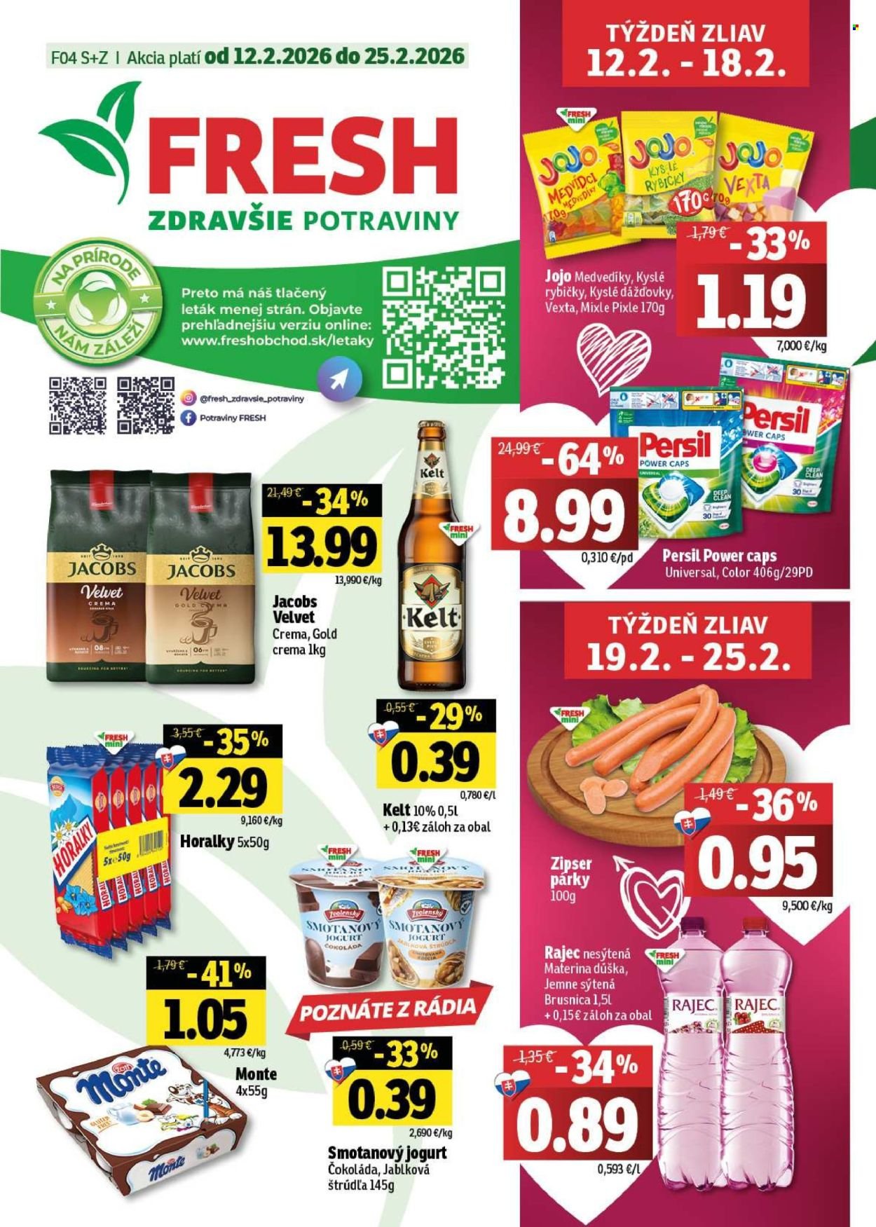 FRESH leták - Od štvrtka 12.2.2026 (2026-02-12 - 2026-02-25) | 1