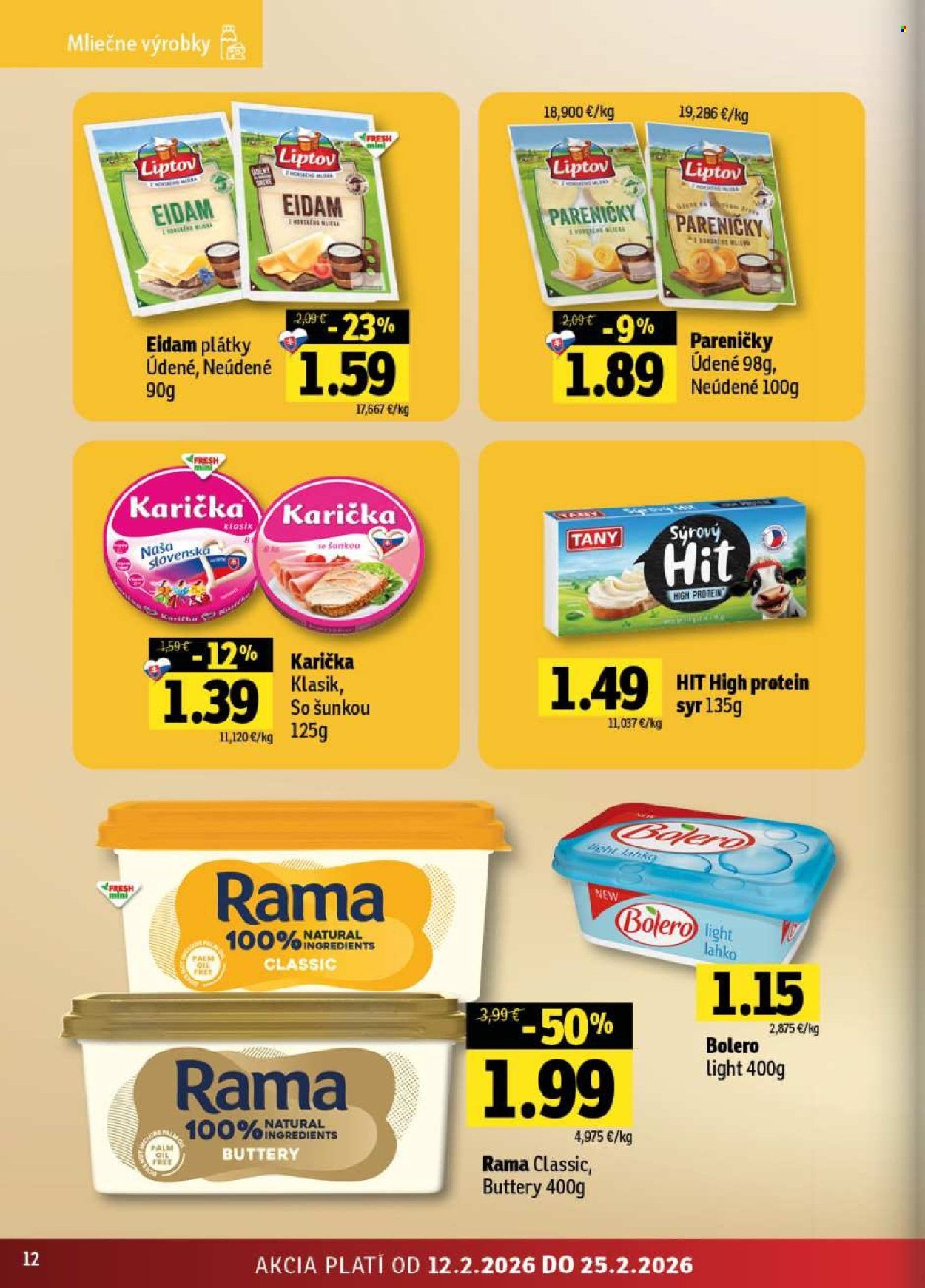 FRESH leták - Od štvrtka 12.2.2026 (2026-02-12 - 2026-02-25) | 12