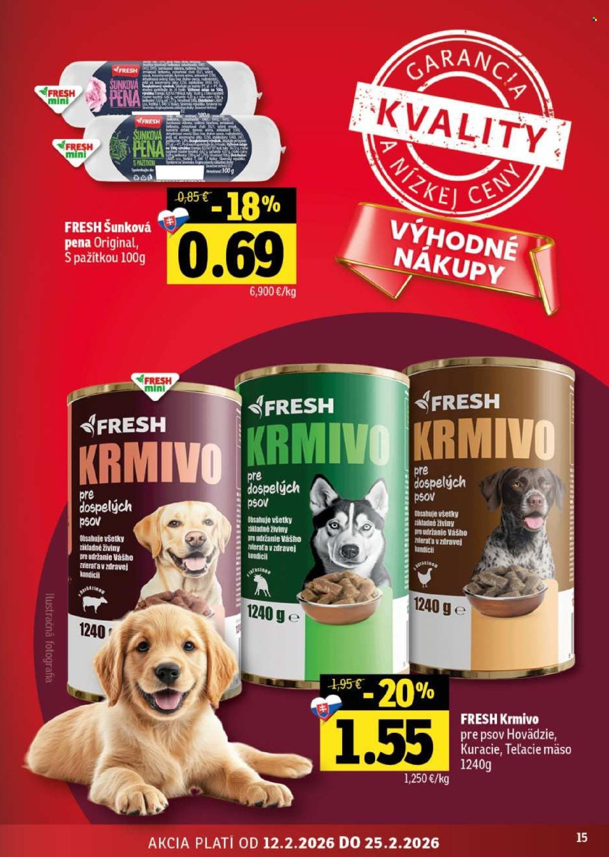 FRESH leták - Od štvrtka 12.2.2026 (2026-02-12 - 2026-02-25) | 15