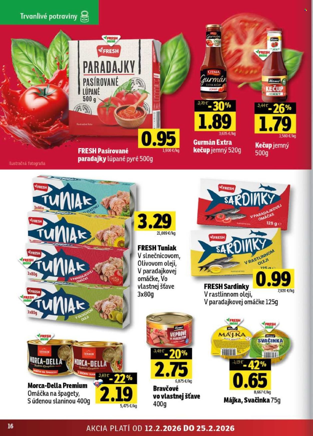FRESH leták - Od štvrtka 12.2.2026 (2026-02-12 - 2026-02-25) | 16