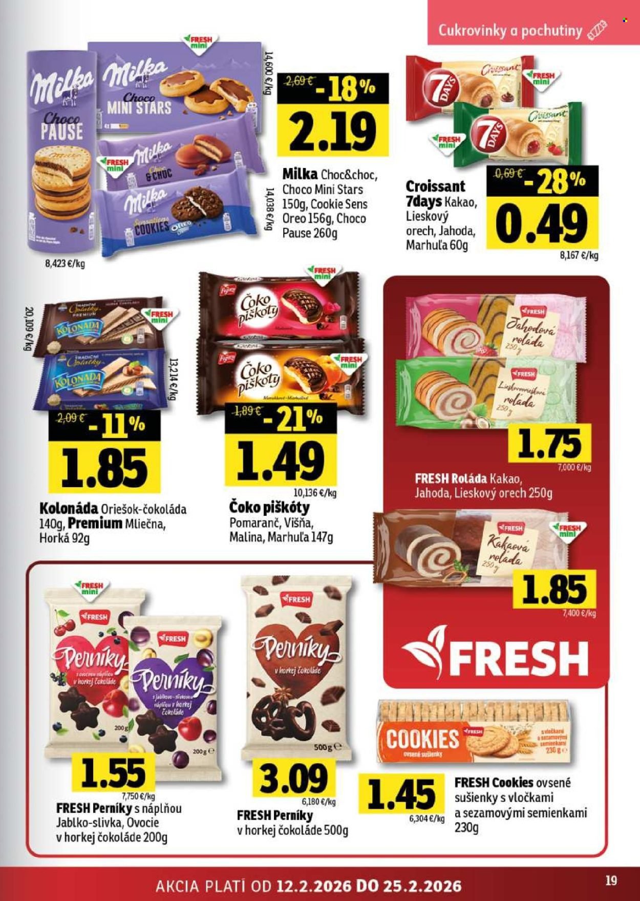 FRESH leták - Od štvrtka 12.2.2026 (2026-02-12 - 2026-02-25) | 19