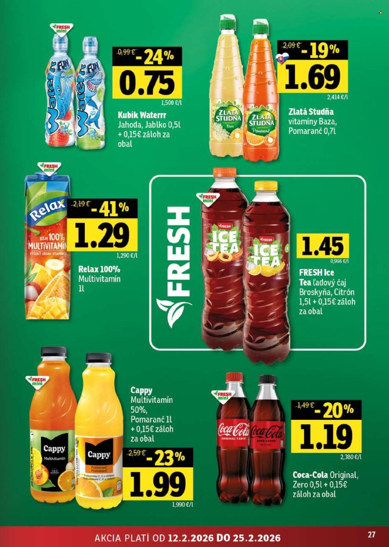 FRESH leták - Od štvrtka 12.2.2026 (2026-02-12 - 2026-02-25) | 27